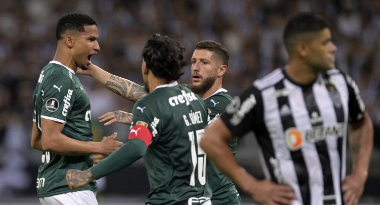 Empate agónico: Atlético Mineiro 2-2 Palmeiras