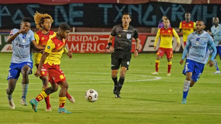 Macara frena al Aucas en la Liga Pro