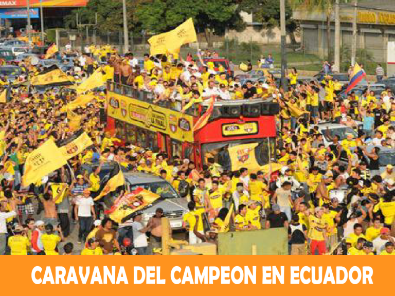 Caravana en Ecuador