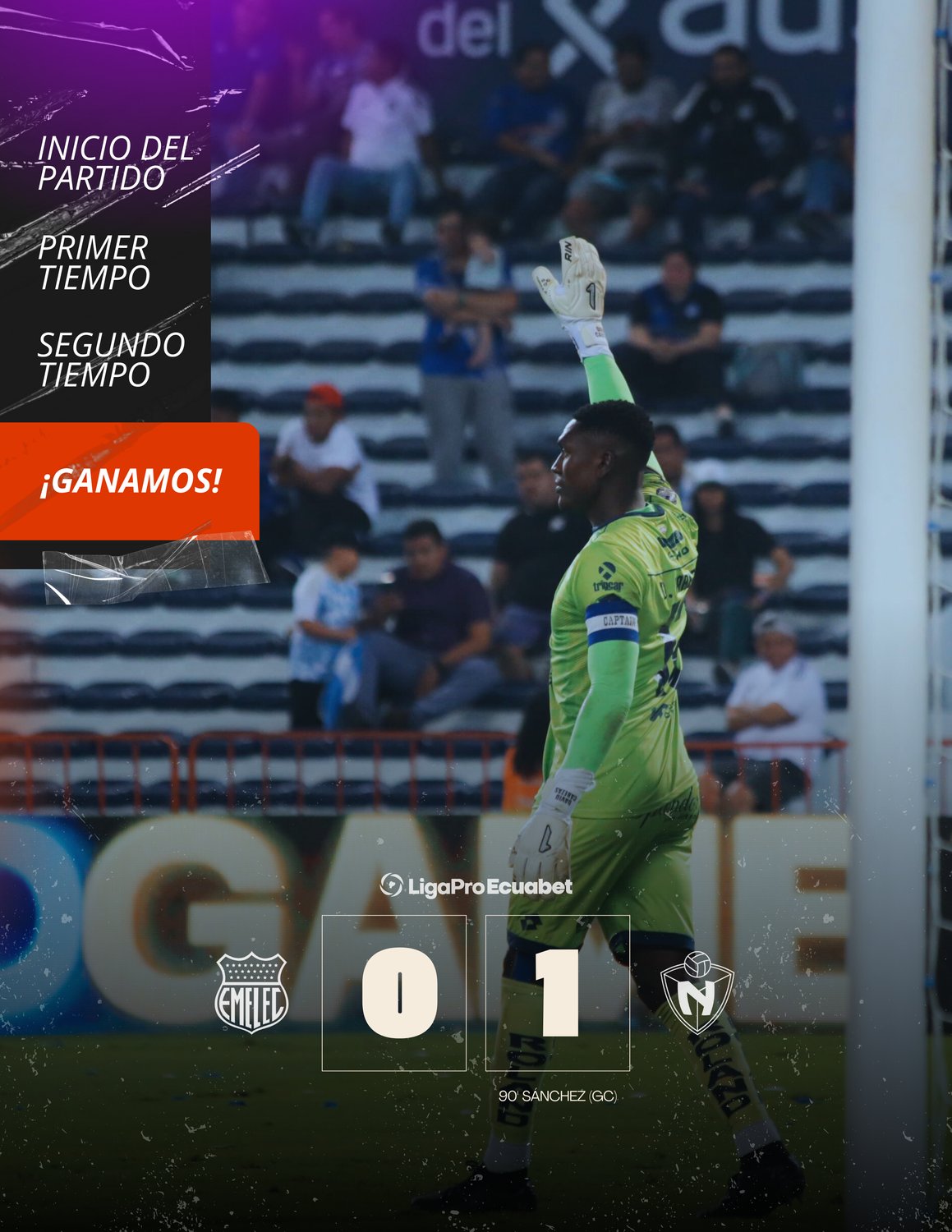 Emelec VS El Nacional 3era. Fecha LigaPRO 2024 Xtrim Ecuador 1