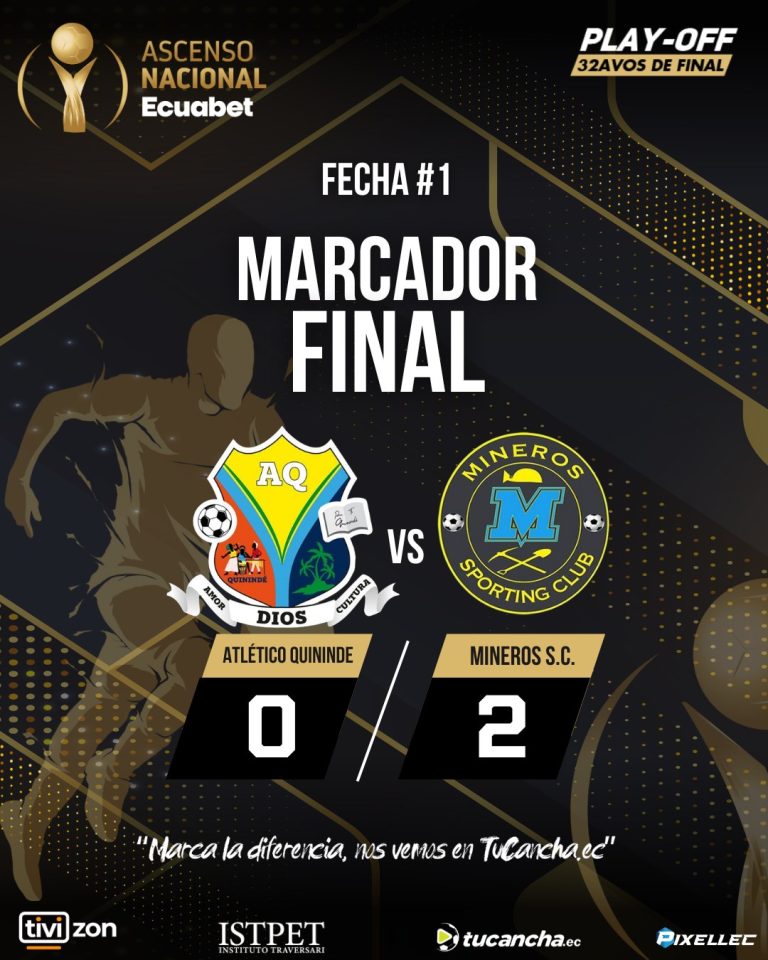 ATL. Quinindé VS Mineros