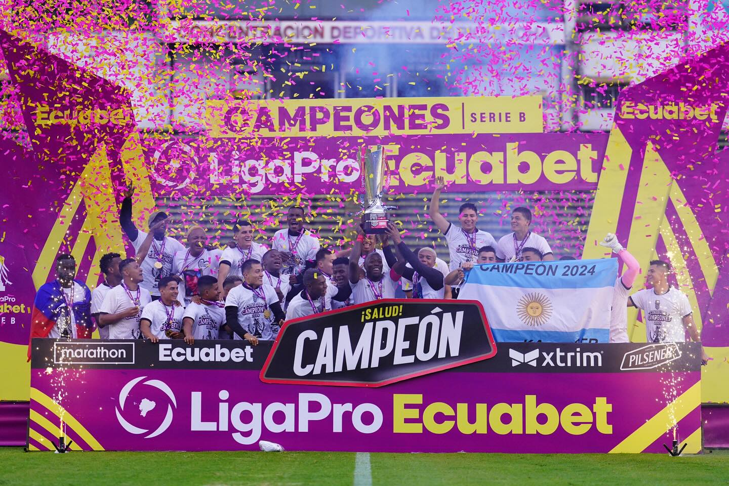 Cuniburo Campeón Serie B Ecuador Clausura 1