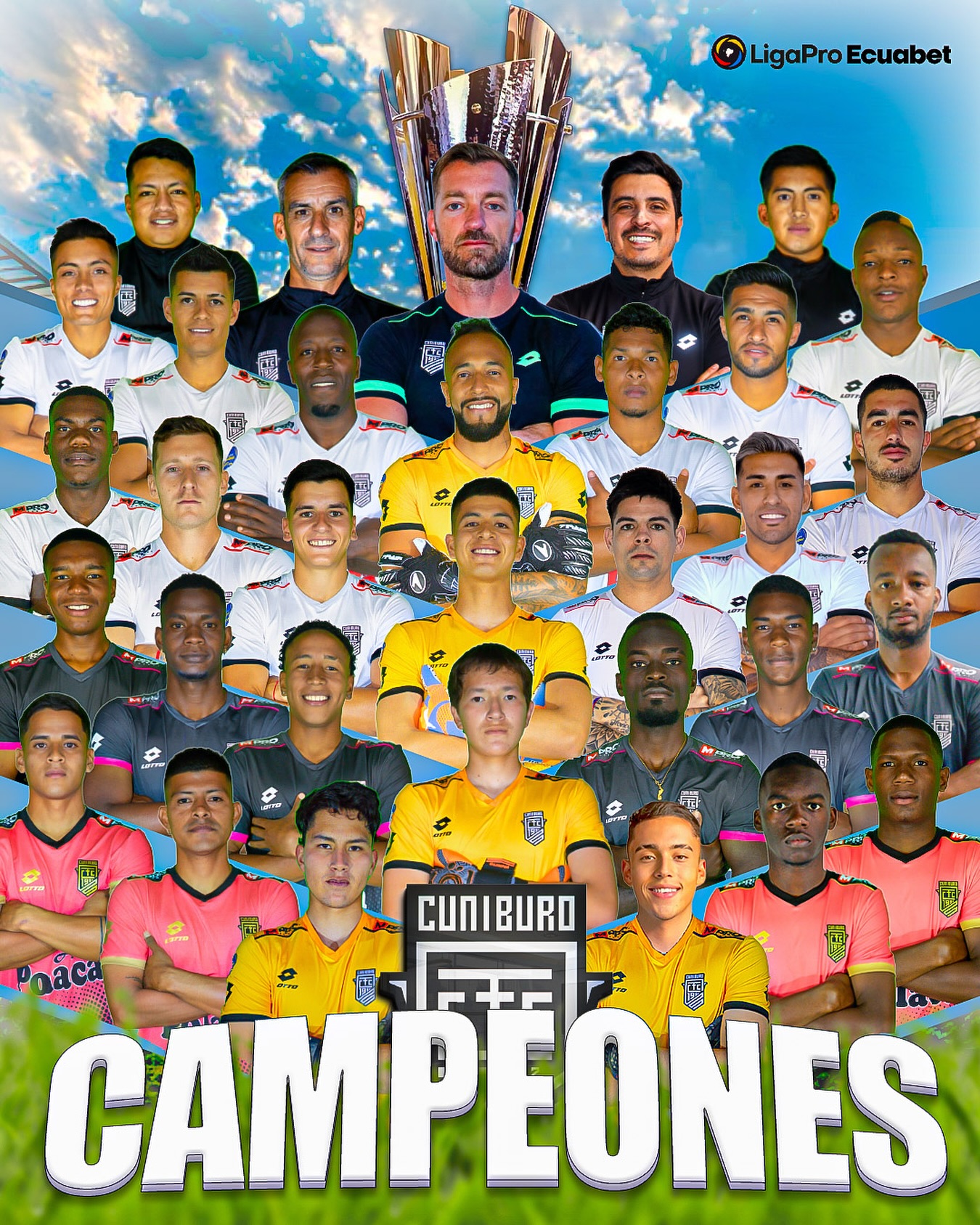 Cuniburo Campeón Serie B Ecuador Clausura.