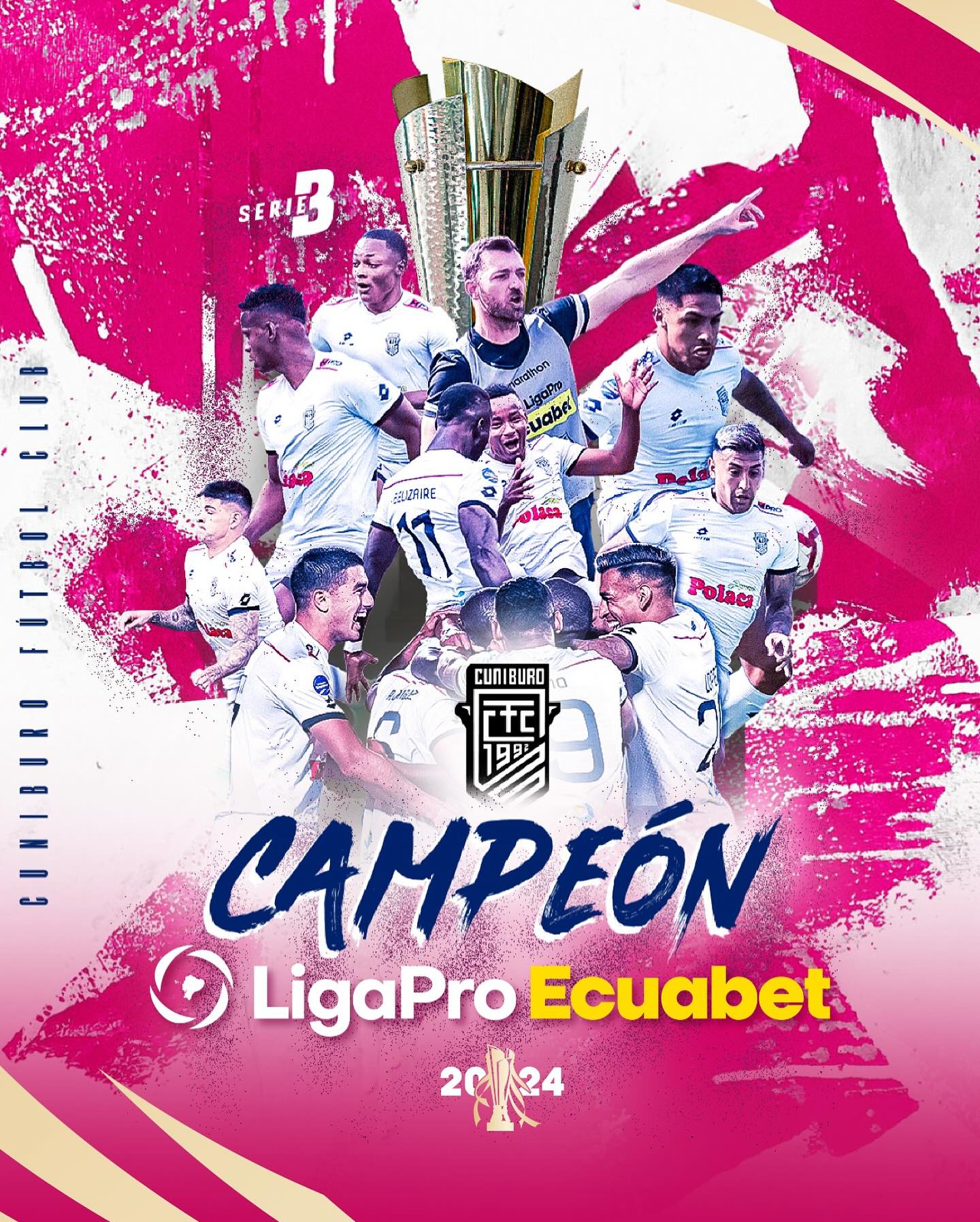 Cuniburo Serie B Ecuador Campeones