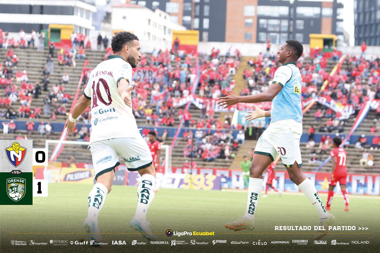 LE Nacional VS Orense 11ava. Fecha LigaPRO 2024 Xtrim Ecuador 3