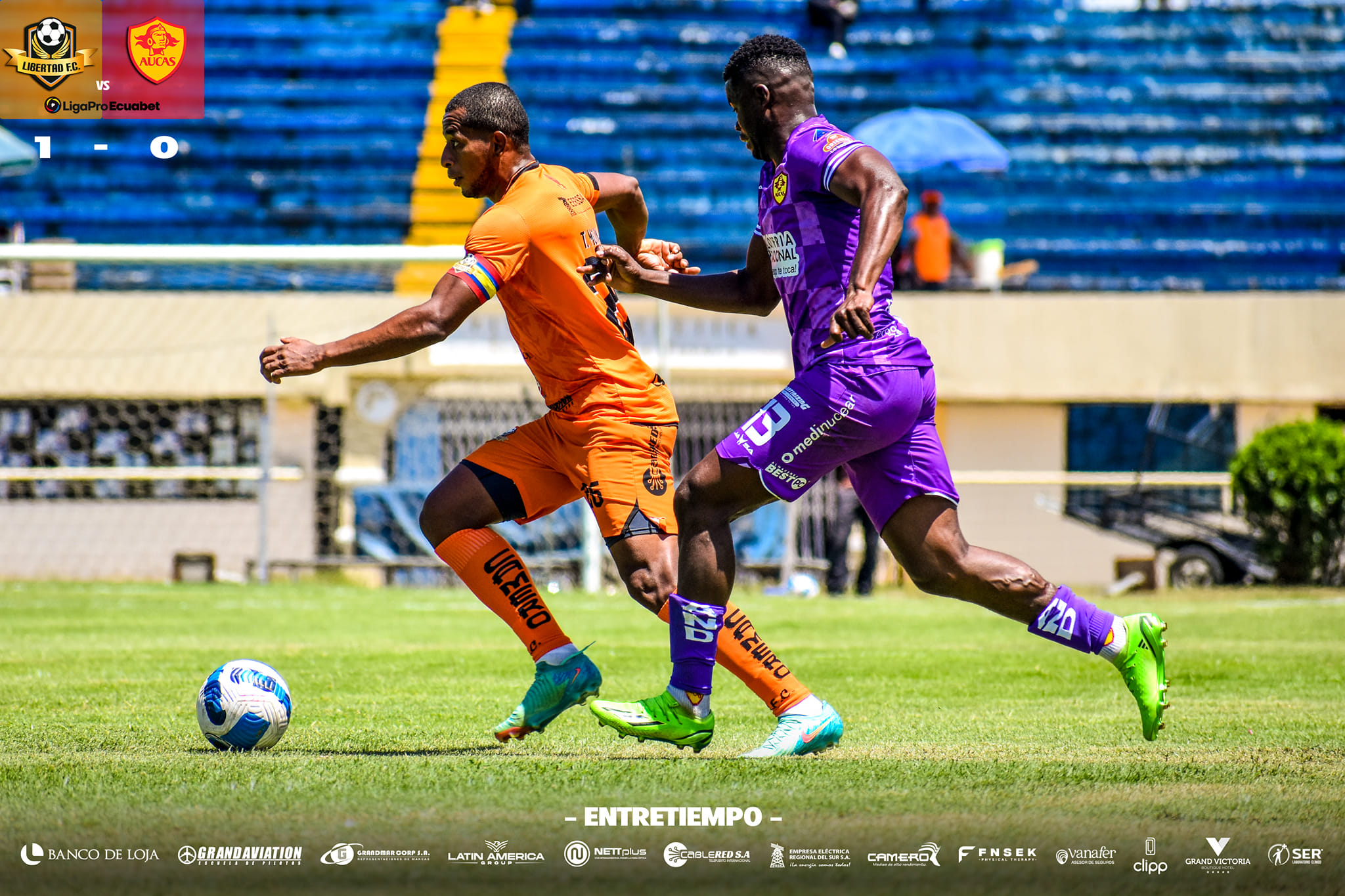 Libertad VS Aucas 11ava. Fecha LigaPRO 2024 Xtrim Ecuador 3