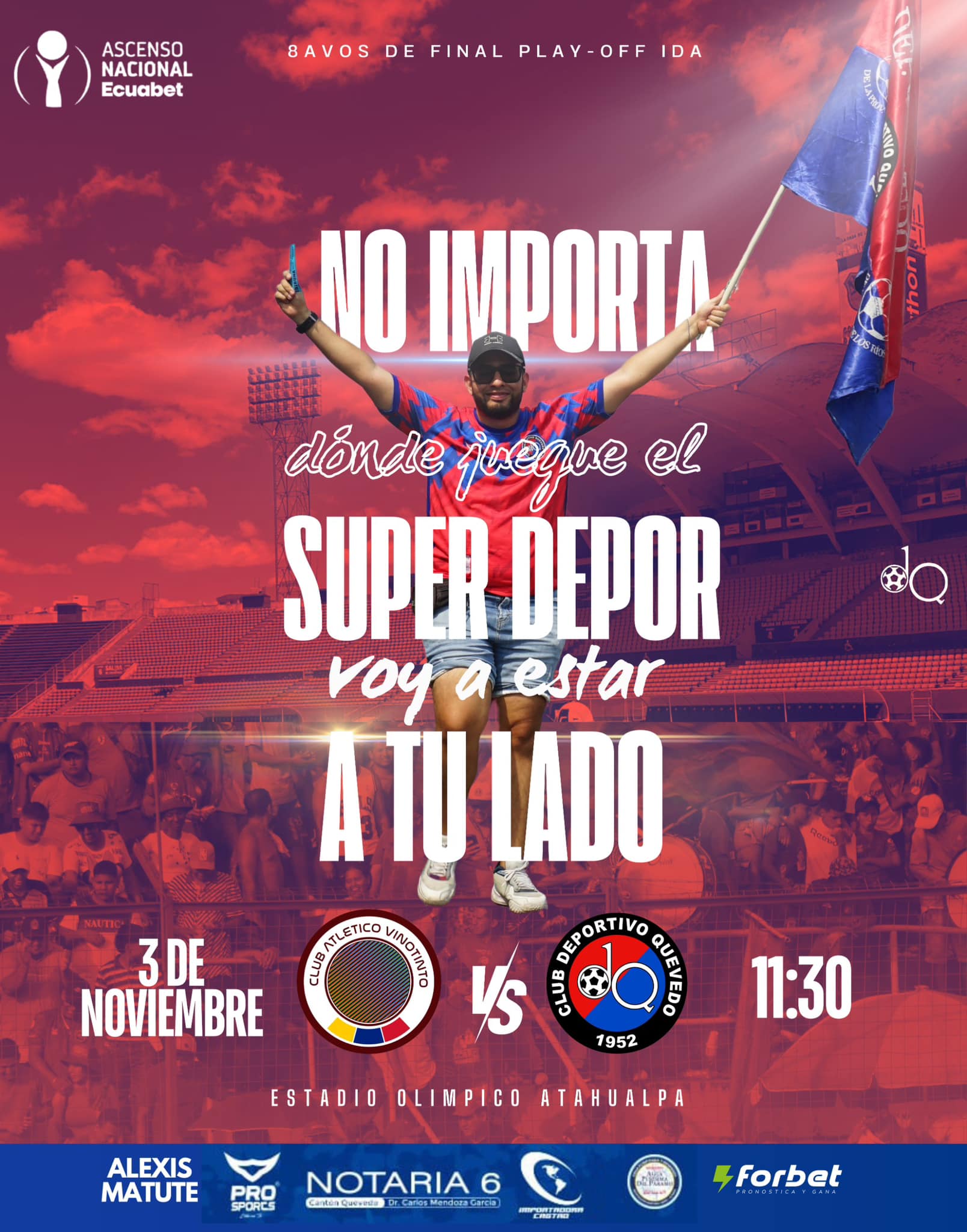 Deportivo Quevedo VS VinoTinto 8vos. de Final Ascenso Nacional 2024 Ecuador4