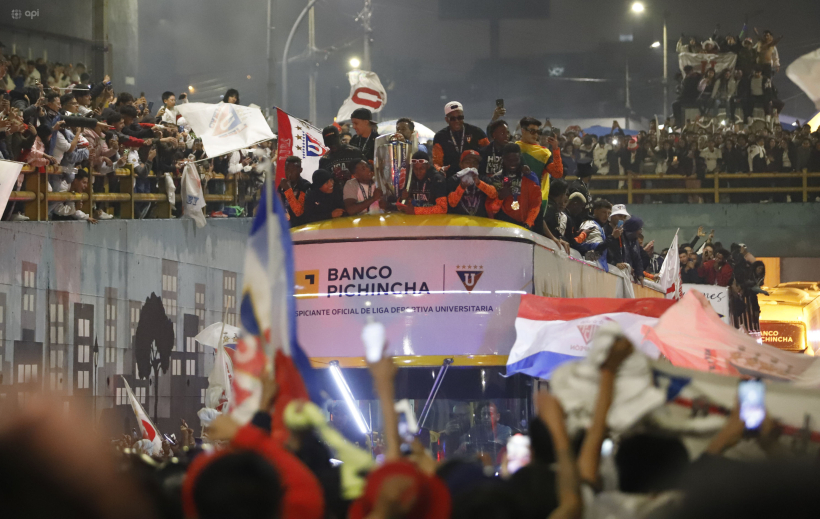 Caravana del Campeón Liga de Quito 1