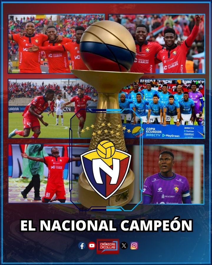 Independiente VS EL Nacional Final Unica Copa Ecuador 2024.