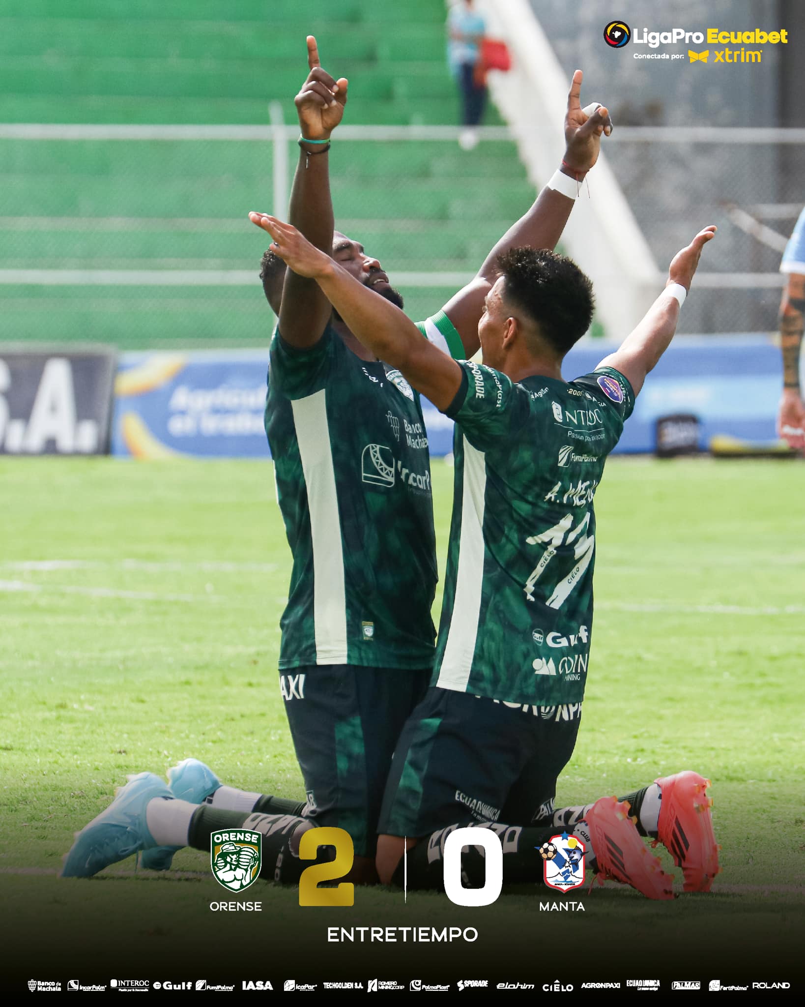 Orense VS Manta 2da. Fecha Liga PRO 2025 Ecuador 3