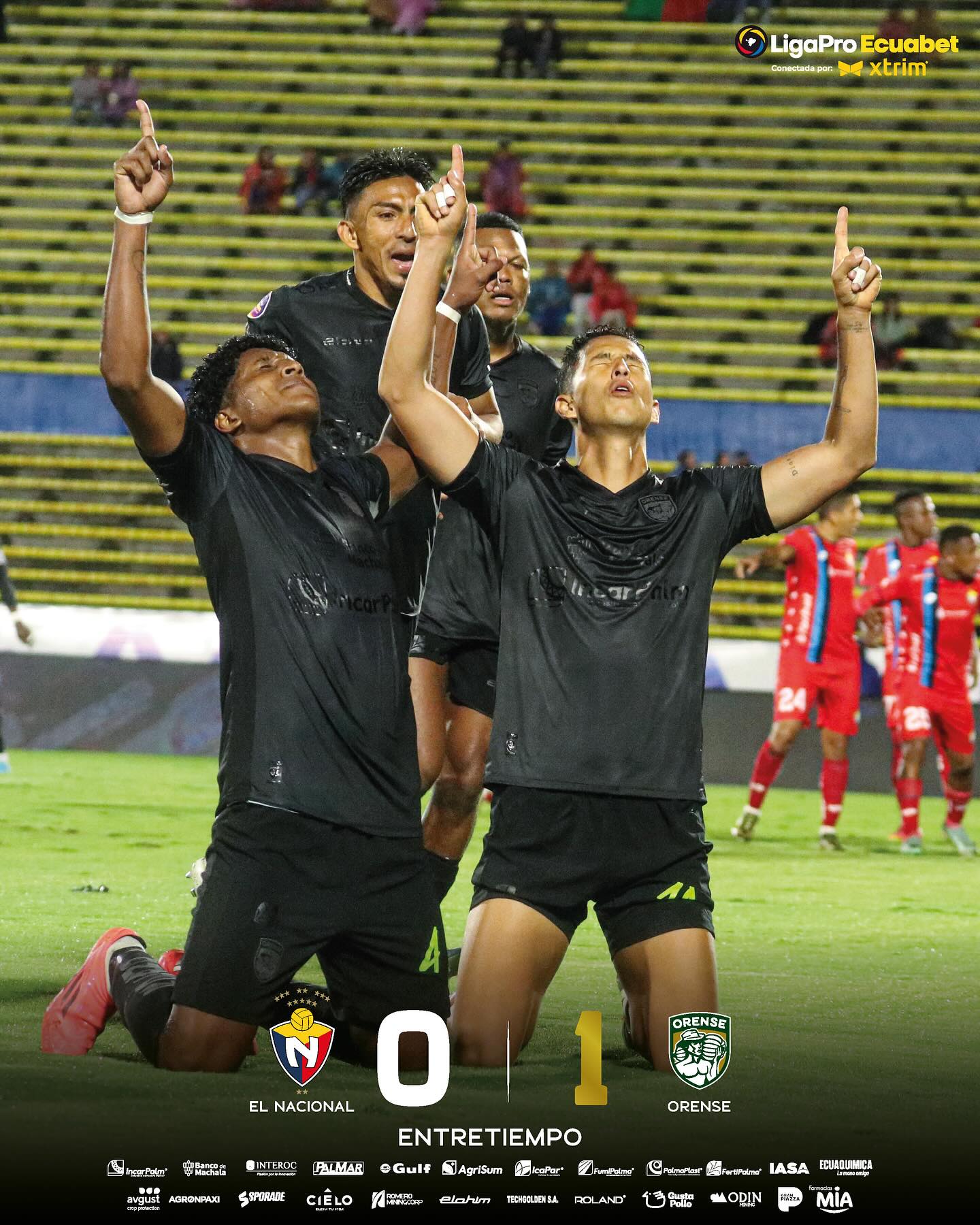 El Nacional VS Orense 6ta. Fecha Liga Pro 2025 Ecuador 2