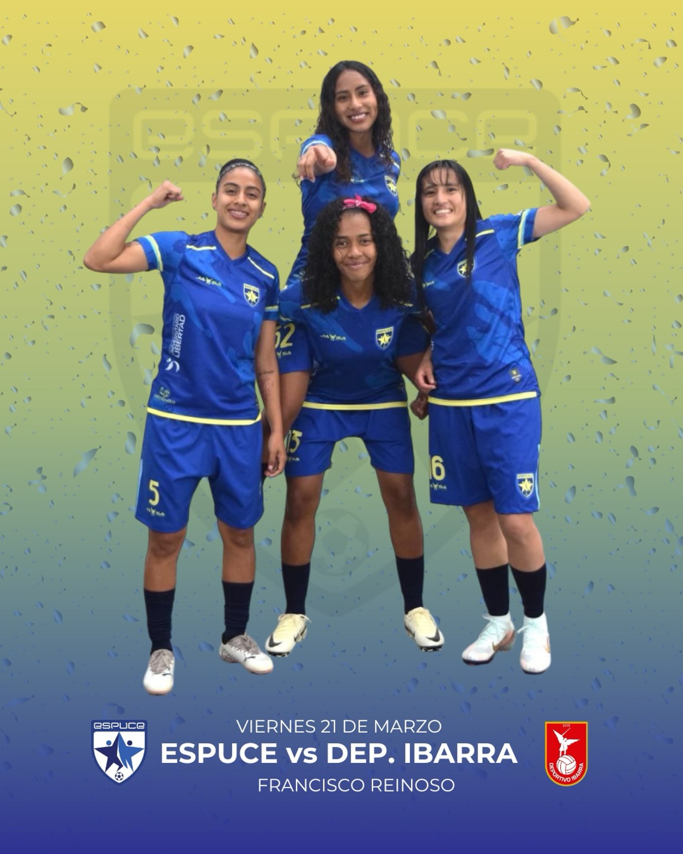 Espuce VS Deportivo Ibarra 4ta. Fecha Super Liga Femenina 2025 Ecuador 1