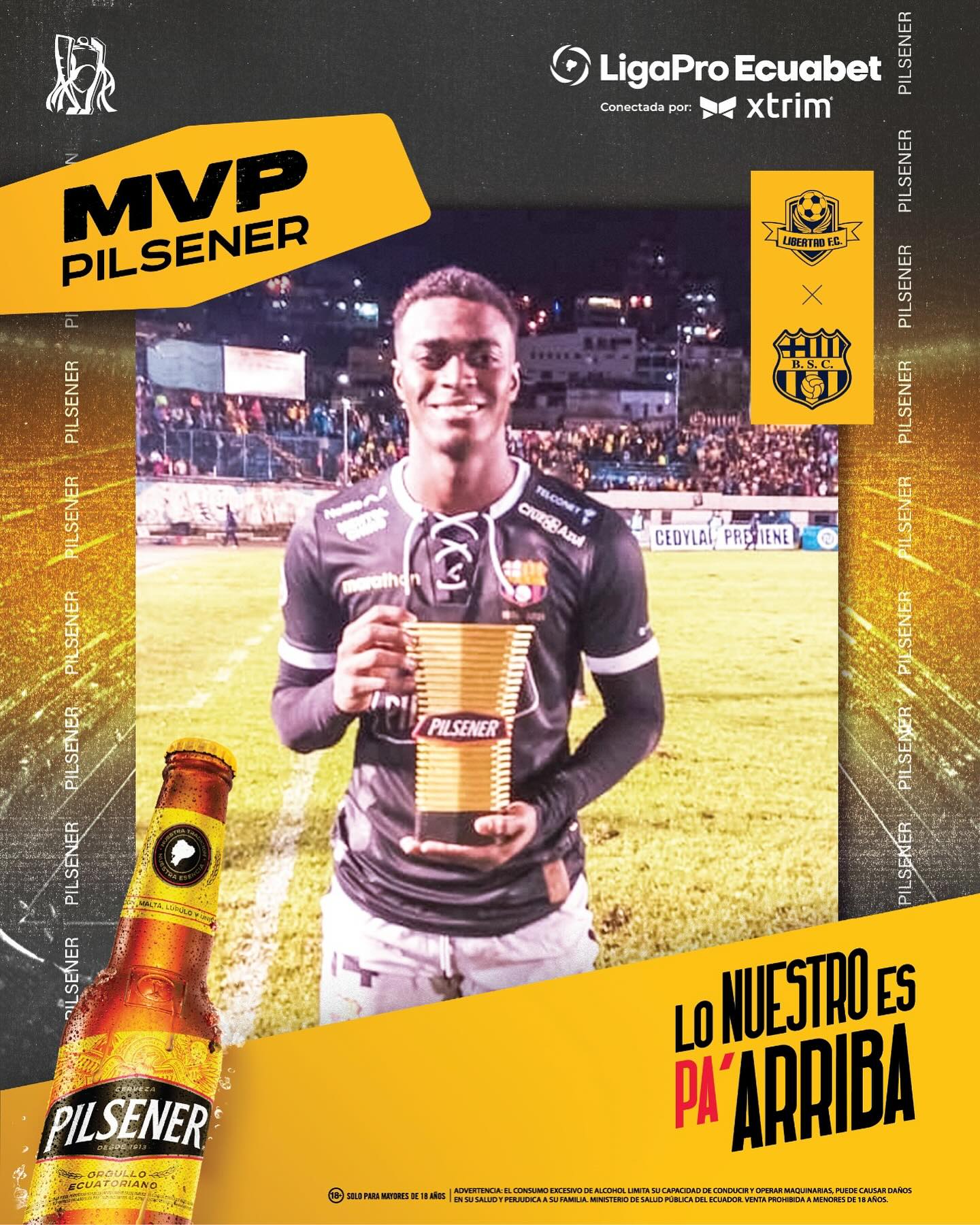 Libertad VS Barcelona Fixture 3era. Fecha Liga Pro 2025 El Jugador 1