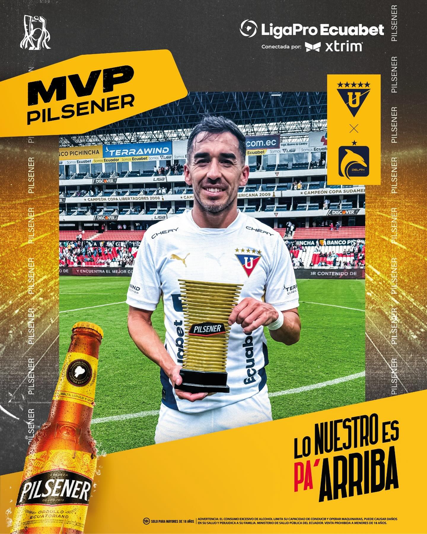 Liga de Quito VS Delfín 4ta. Fecha Liga Pro 2025 El Jugador 1