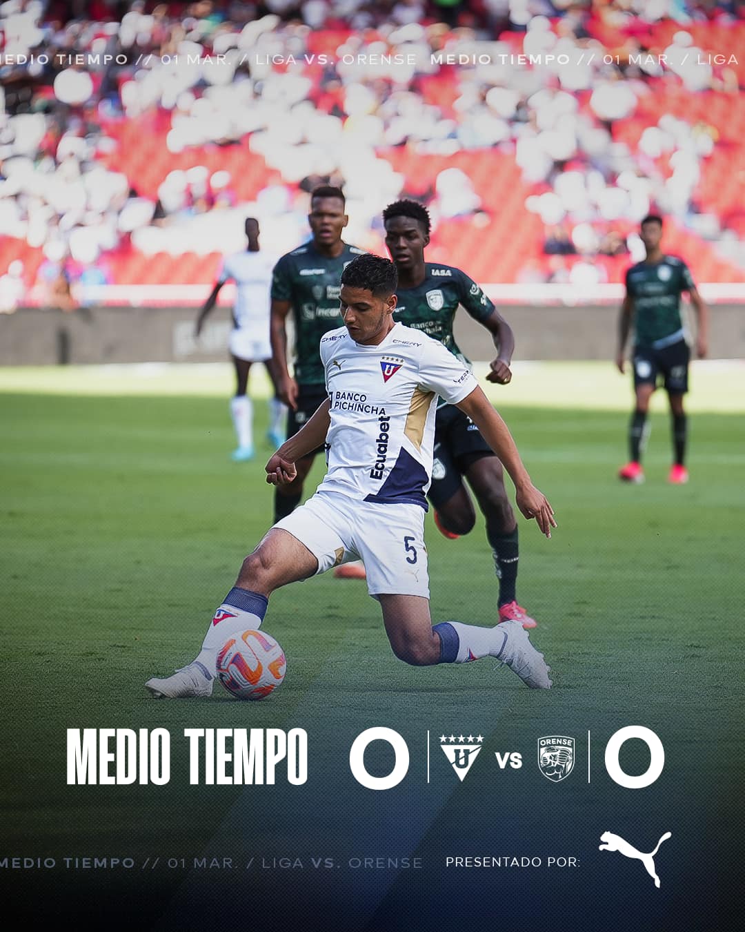 Liga de Quito VS Orense Fixture 3era. Fecha Liga Pro 2025 Ecuador 1