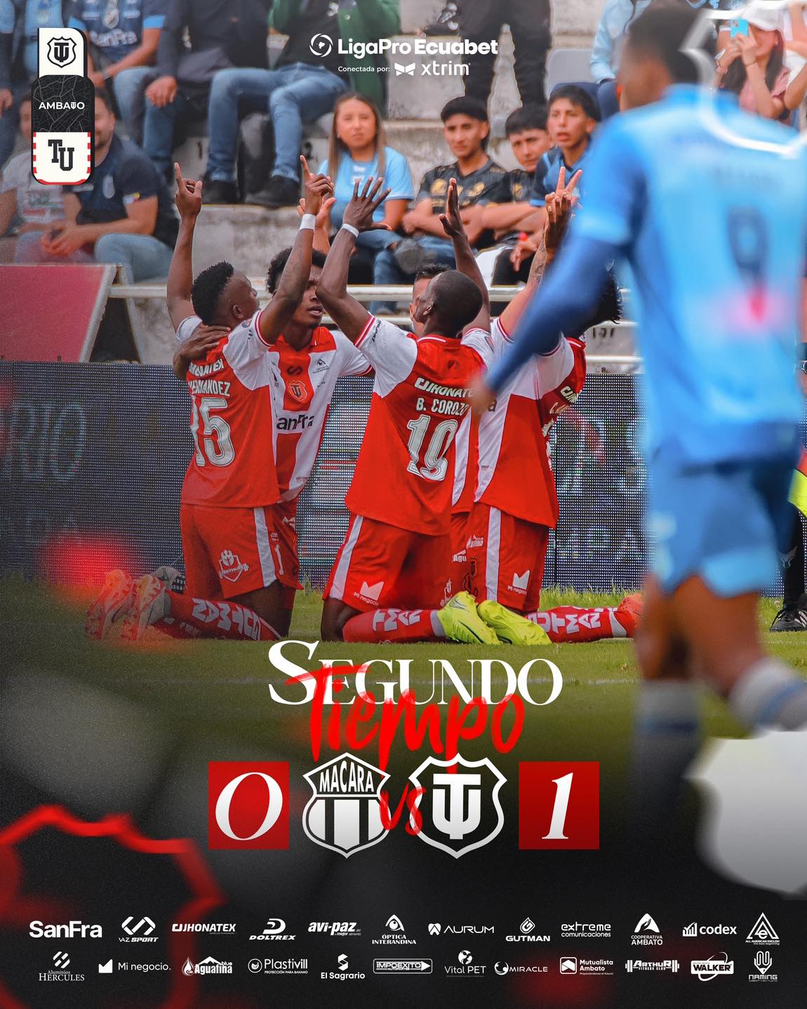 Macará VS T. Universitario 6ta. Fecha Liga Pro 2025 Ecuador 3