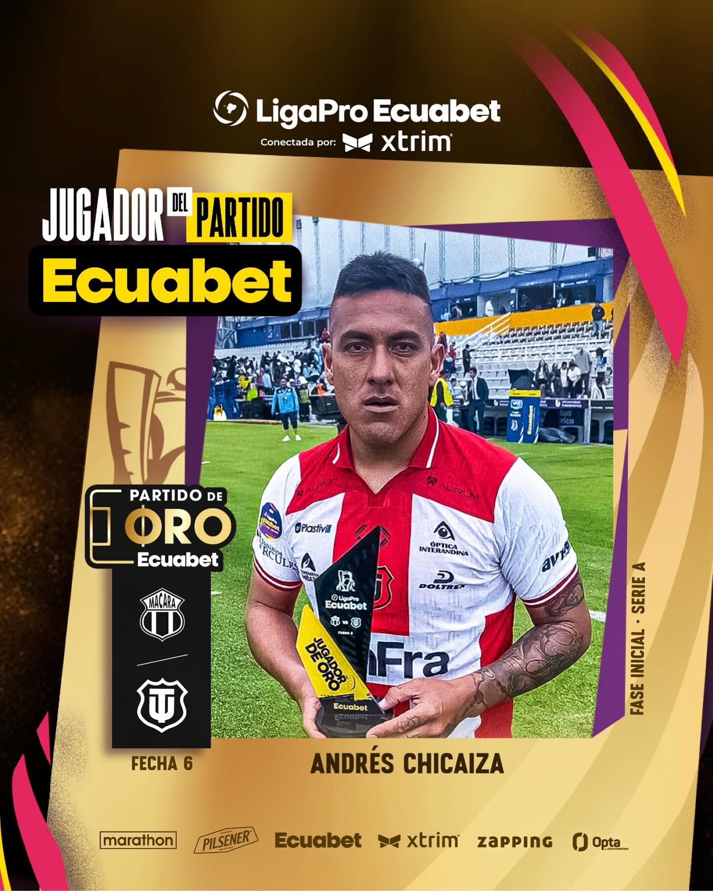 Macará VS T. Universitario 6ta. Fecha Liga Pro 2025 El Jugador