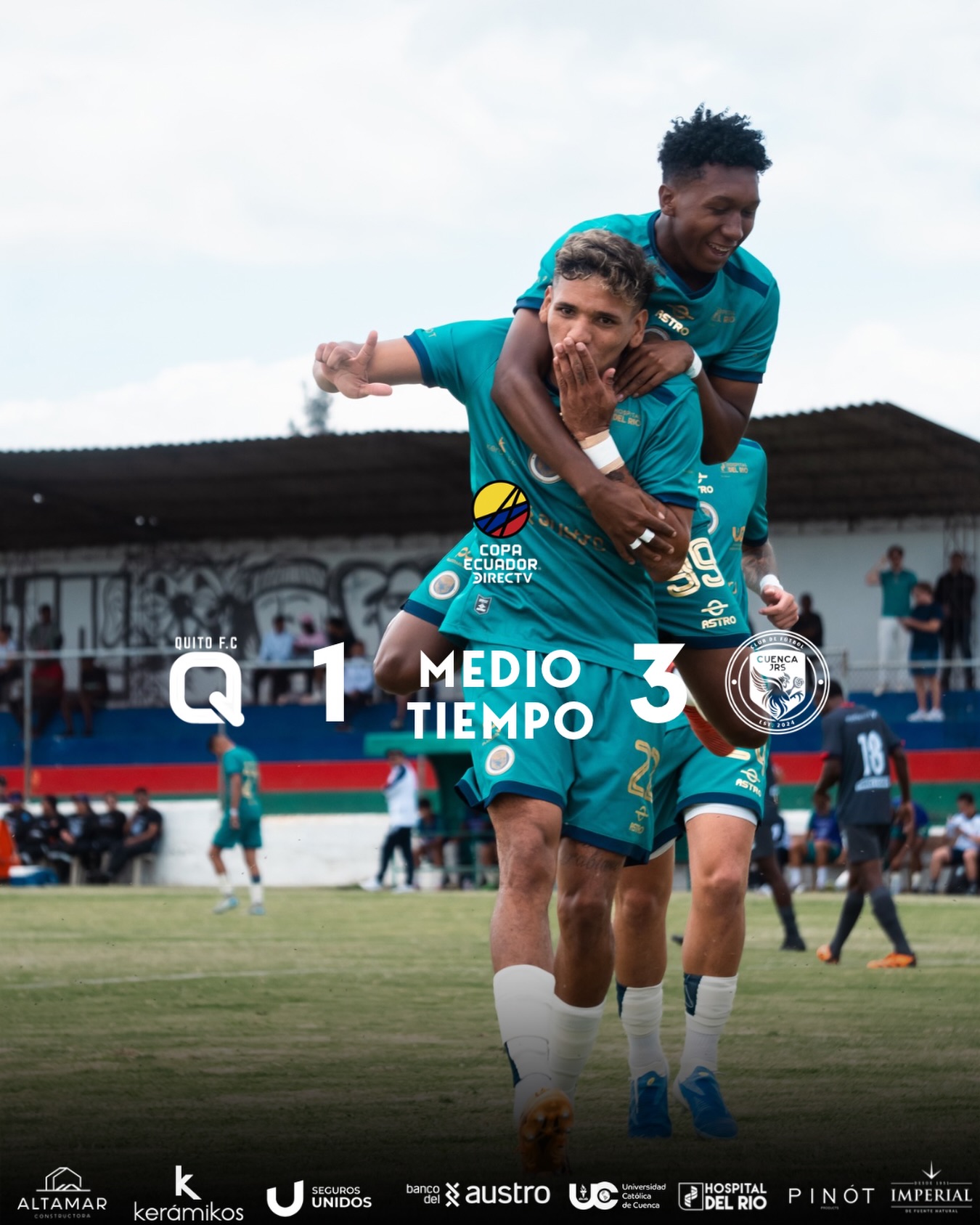 Cuenca Jrs VS Quito F.C 32avos. Copa Ecuador 2