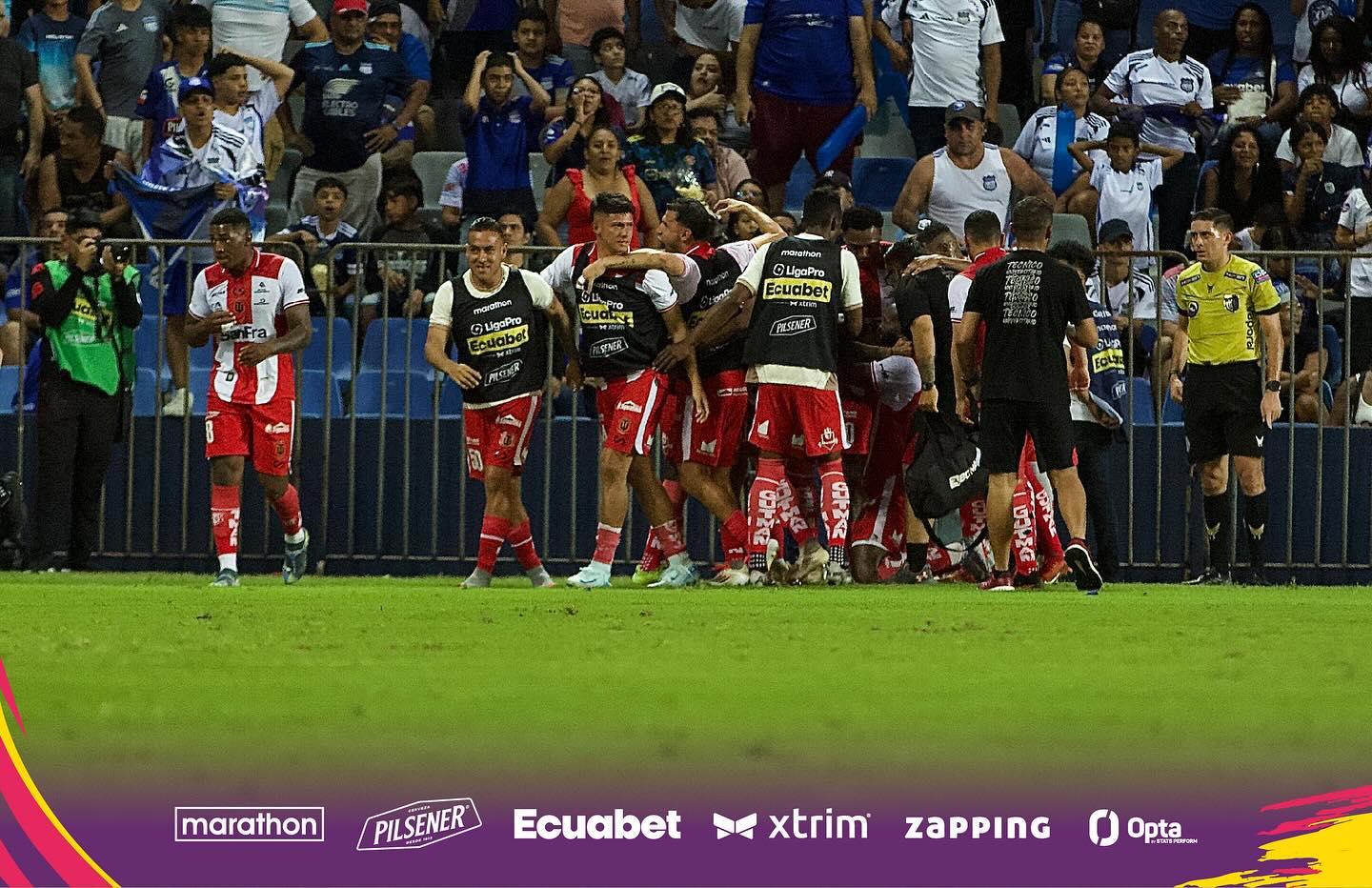 Emelec VS Tecnico Universitario 10ma. Fecha Liga Pro 2025 Ecuador 3