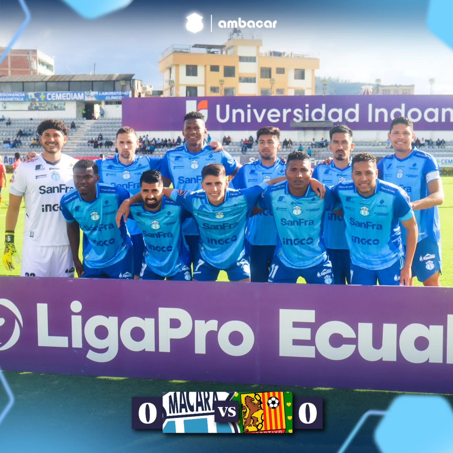 Macará VS Deportivo Cuenca 8va. Fecha Liga Pro 2025 Ecuador 1