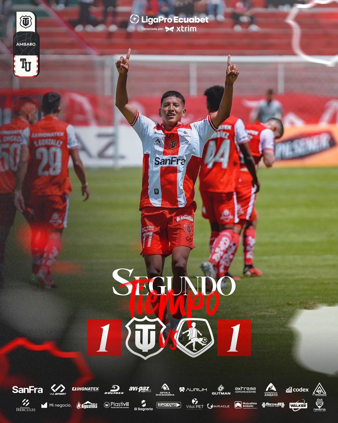 T.Universitario VS Mushu Runa 7ma. Fecha Liga Pro 2025 Ecuador 3