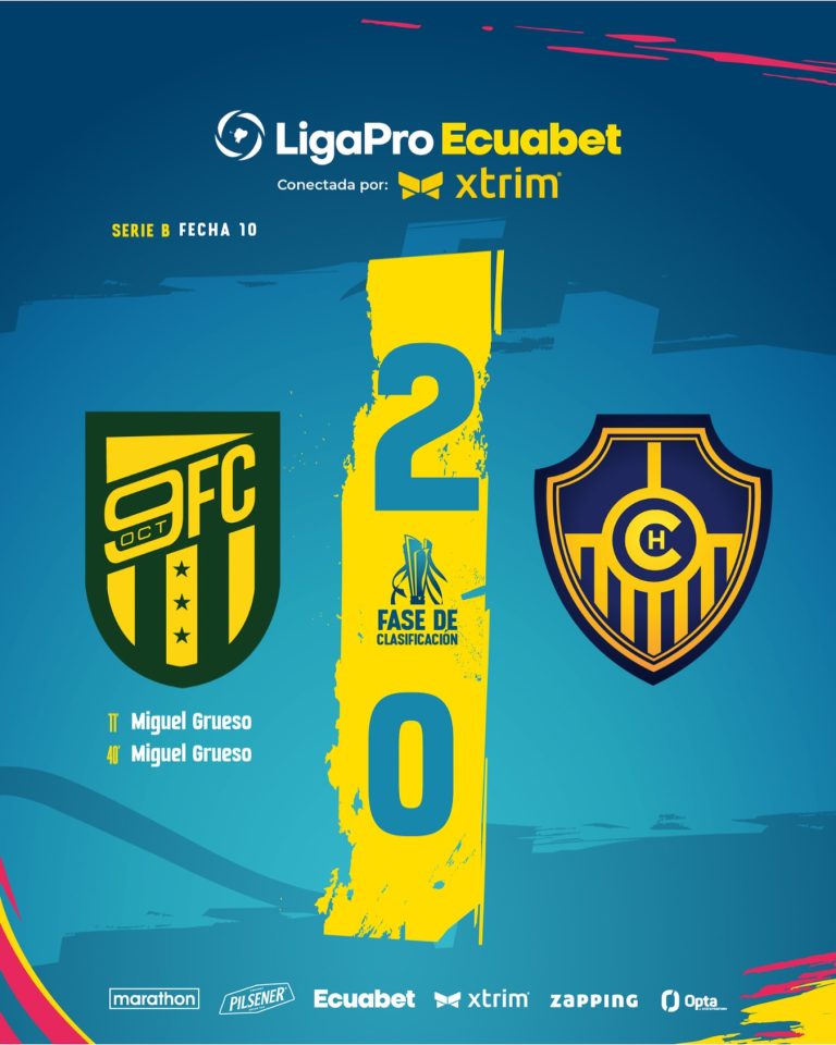 9 de Octubre VS Chacaritas