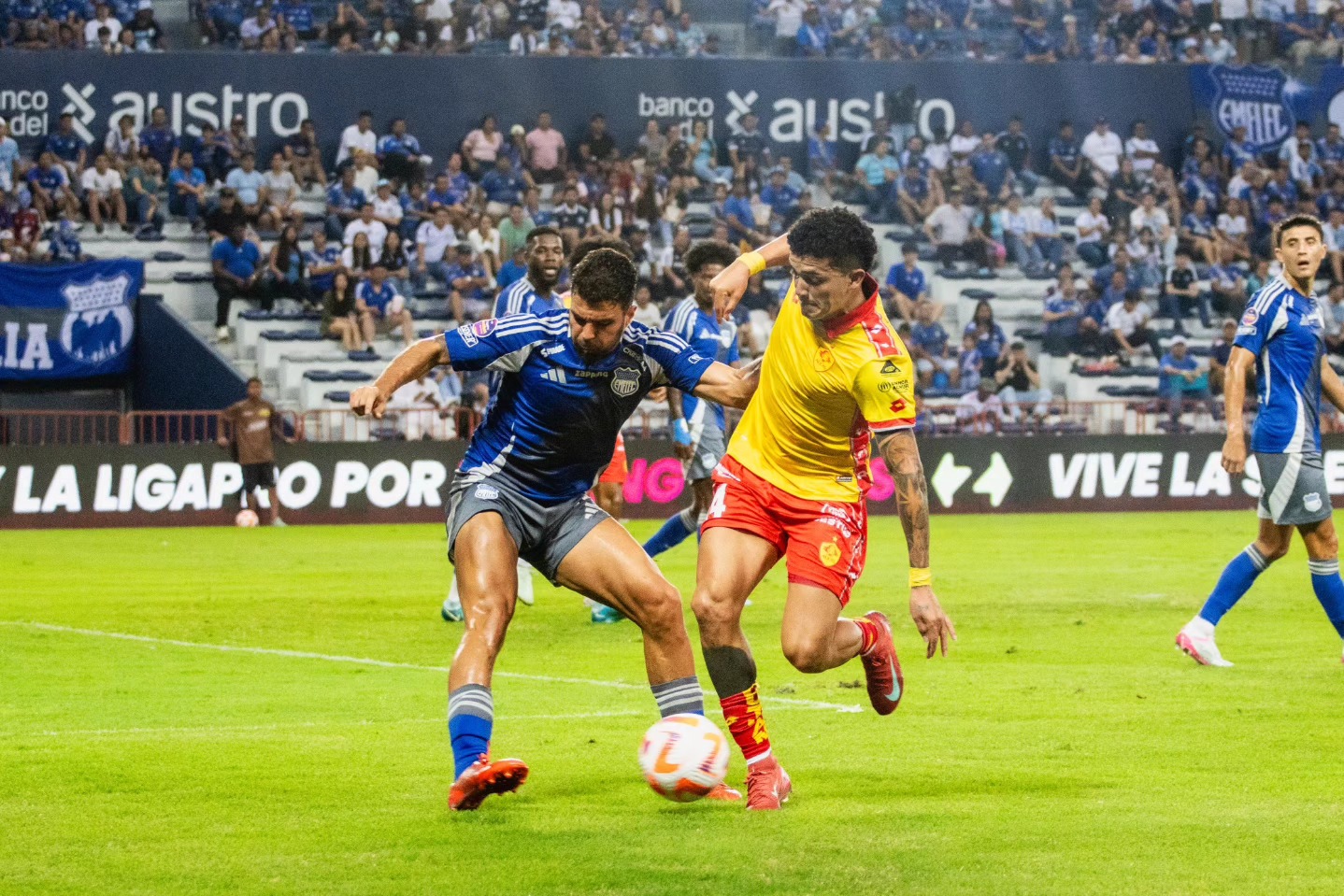 Emelec VS Aucas 12ava. Fecha Liga Pro 2025 Ecuador 3