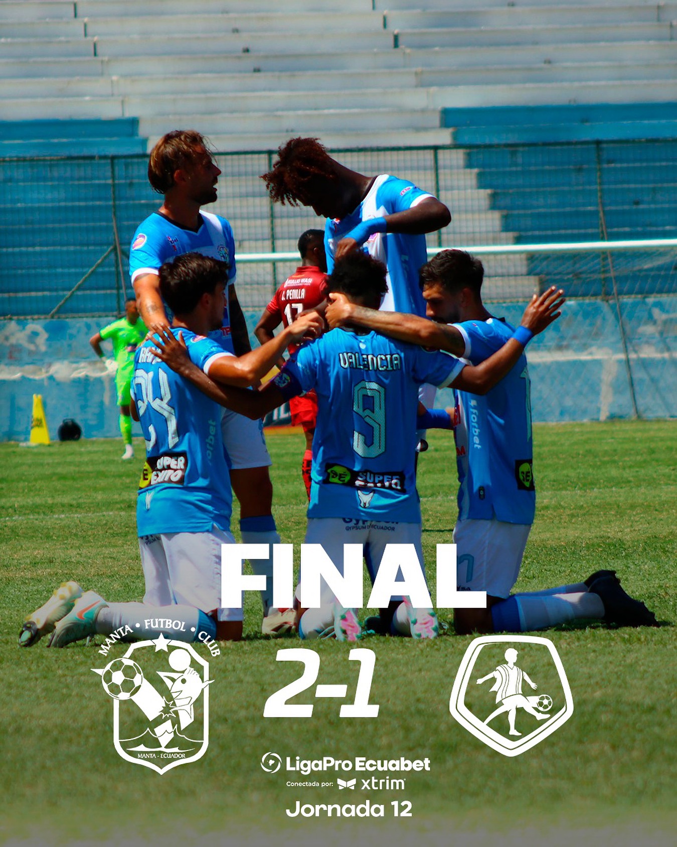 Manta VS Mushu Runa 12ava. Fecha Liga Pro 2025 Ecuador 2