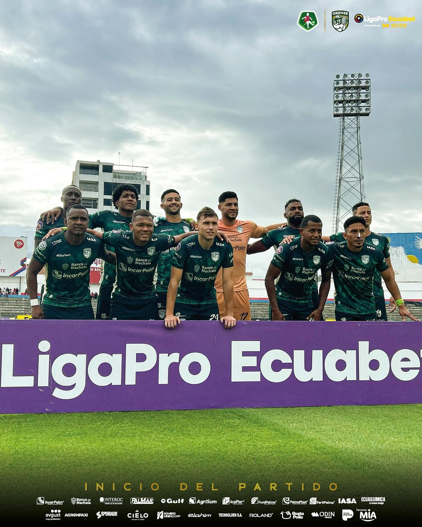 Mushuc Runa VS Orense 13ava. Fecha Liga Pro 2025 Ecuador 1