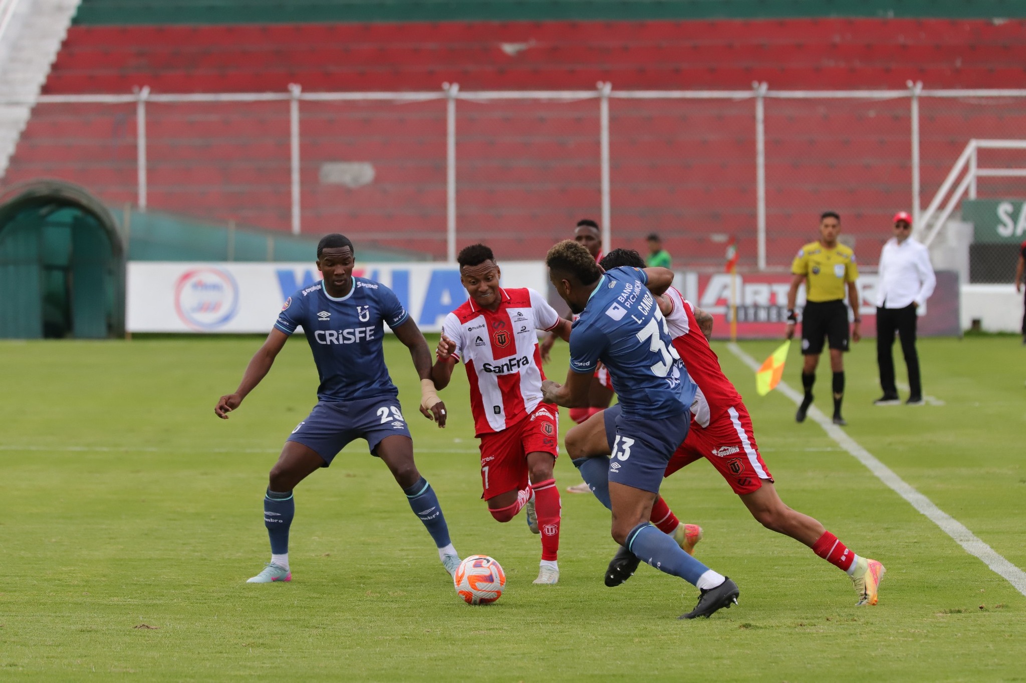 T. Universitario VS U. Catolica 11va. Fecha Liga Pro 2025 Ecuador 4
