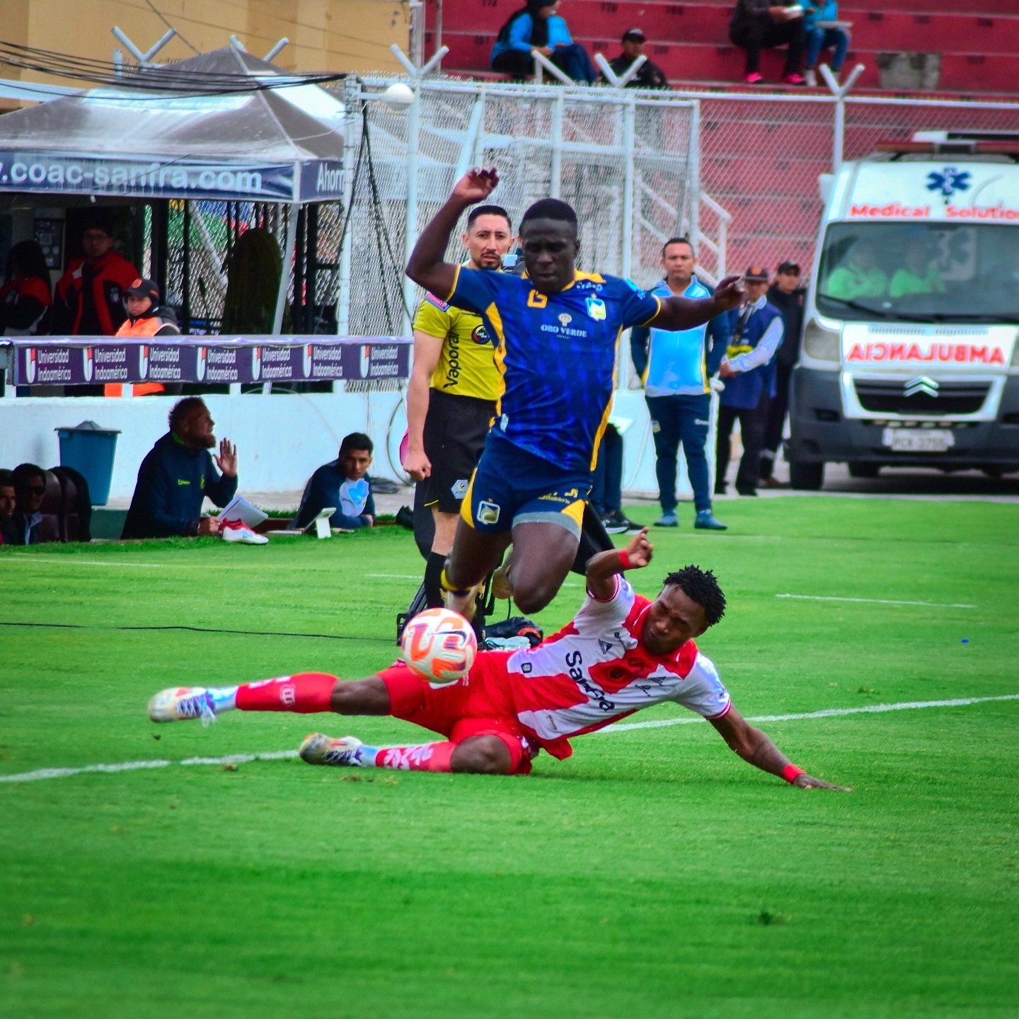 Tecnico Universitario VS Delfín 14ava. Fecha Liga Pro 2025 Ecuador 1