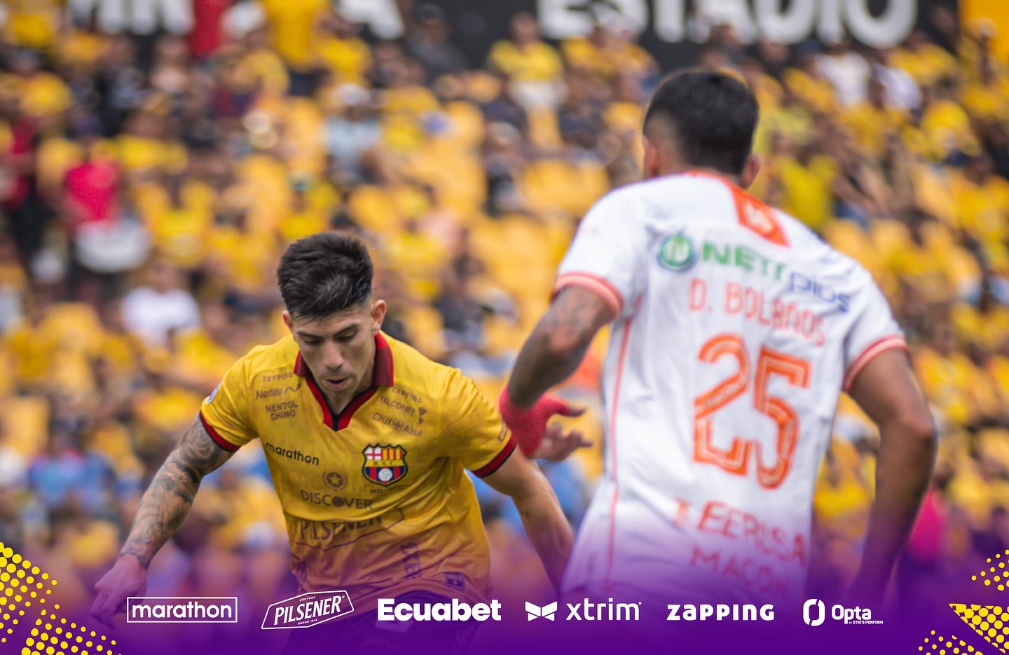 Barcelona VS Libertad 18ava. Fecha Liga PRO 2025 Ecuador 3