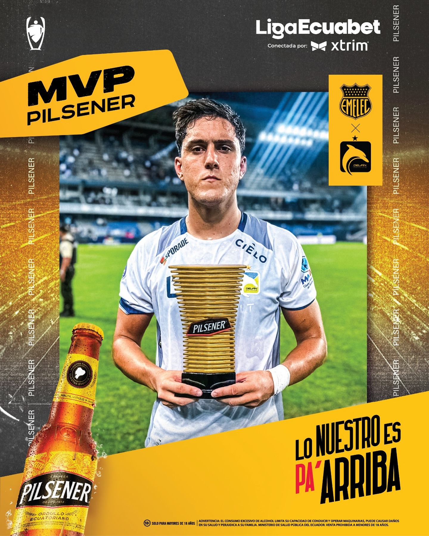 Emelec VS Delfín 17ava. Fecha Liga PRO 2025 El Jugador 1