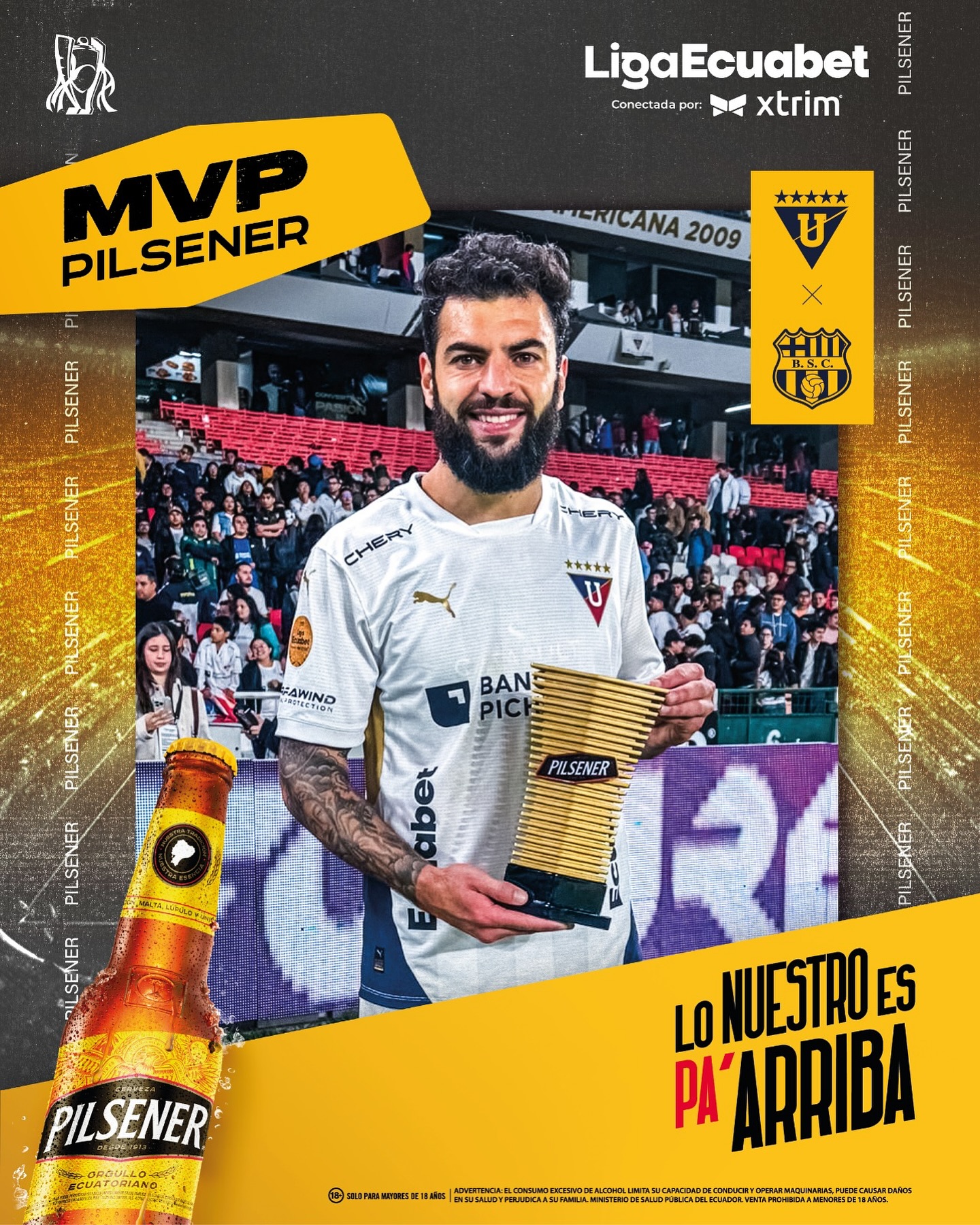 Liga de Quito VS Barcelona 7ma. Fecha Liga PRO 2025 El Jugador 1