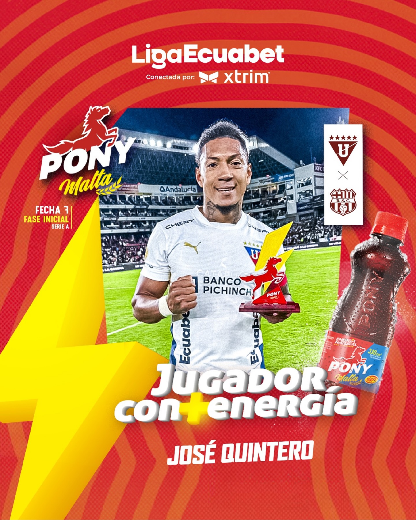 Liga de Quito VS Barcelona 7ma. Fecha Liga PRO 2025 El Jugador 2