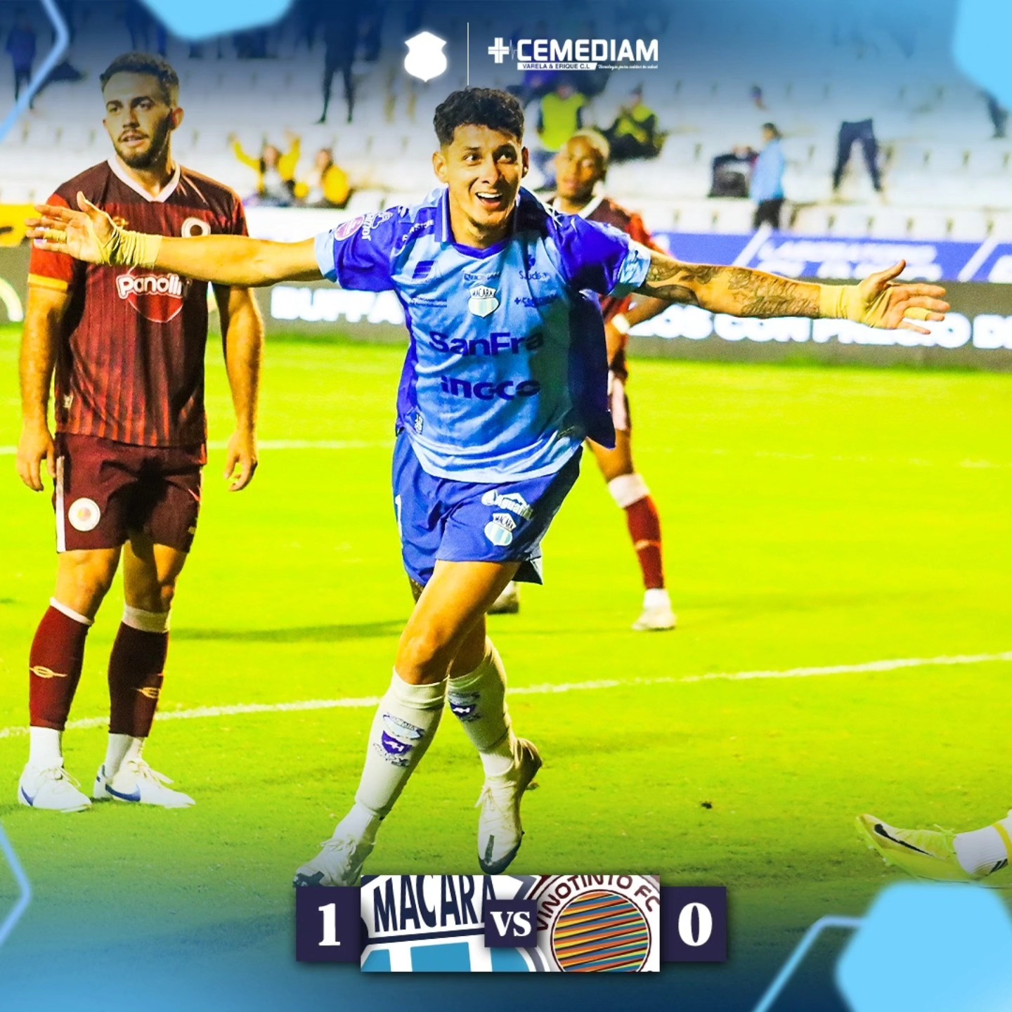 Macará VS VinoTinto 17ava. Fecha Liga PRO 2025 Ecuador 5