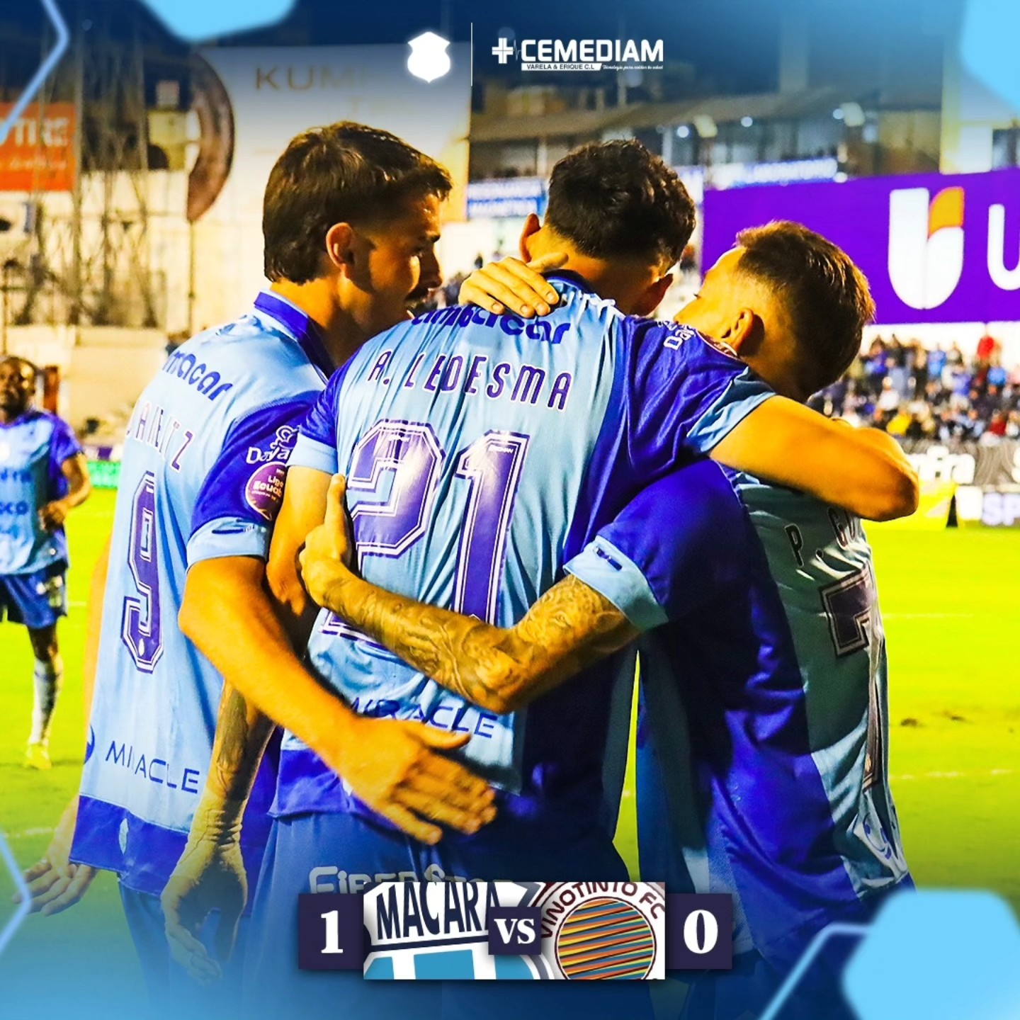 Macará VS VinoTinto 17ava. Fecha Liga PRO 2025 Ecuador 9