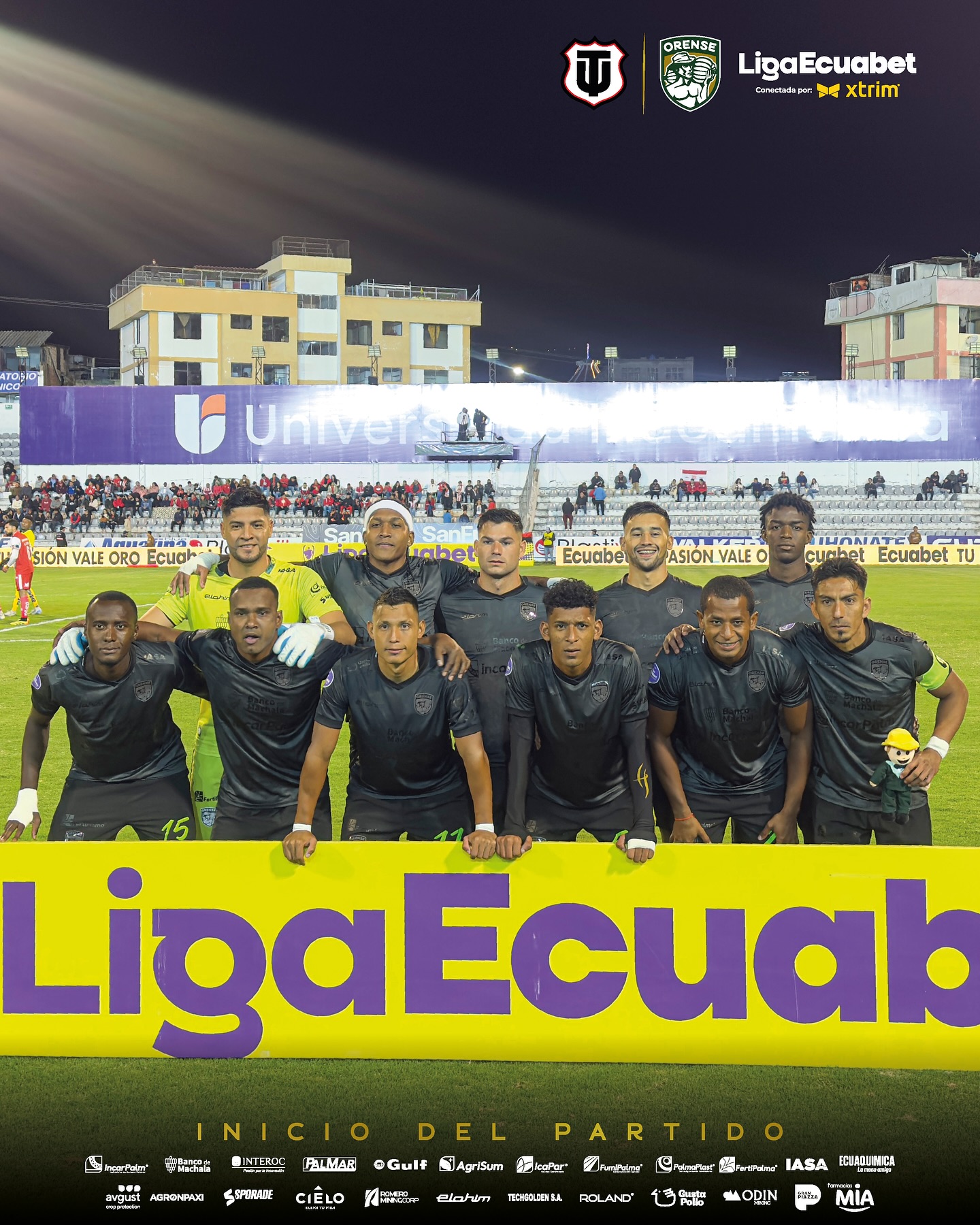 Tecnico Universitario VS Orense 19ava. Fecha Liga PRO 2025 Ecuador 1