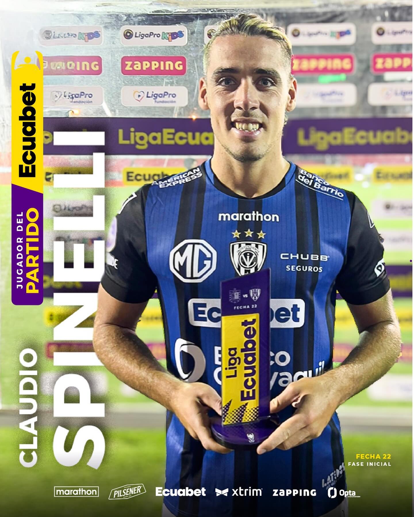 D. Cuenca VS Independiente 22ava. Fecha Liga PRO 2025 El Jugador