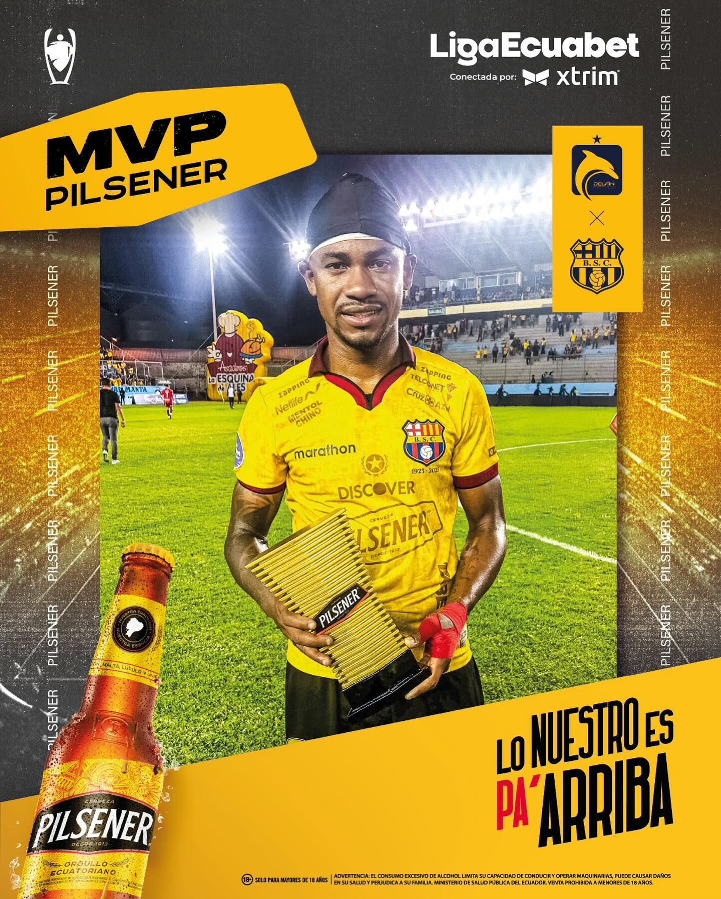 Delfín VS Barcelona 21ava. Fecha Liga PRO 2025 El Jugador 1