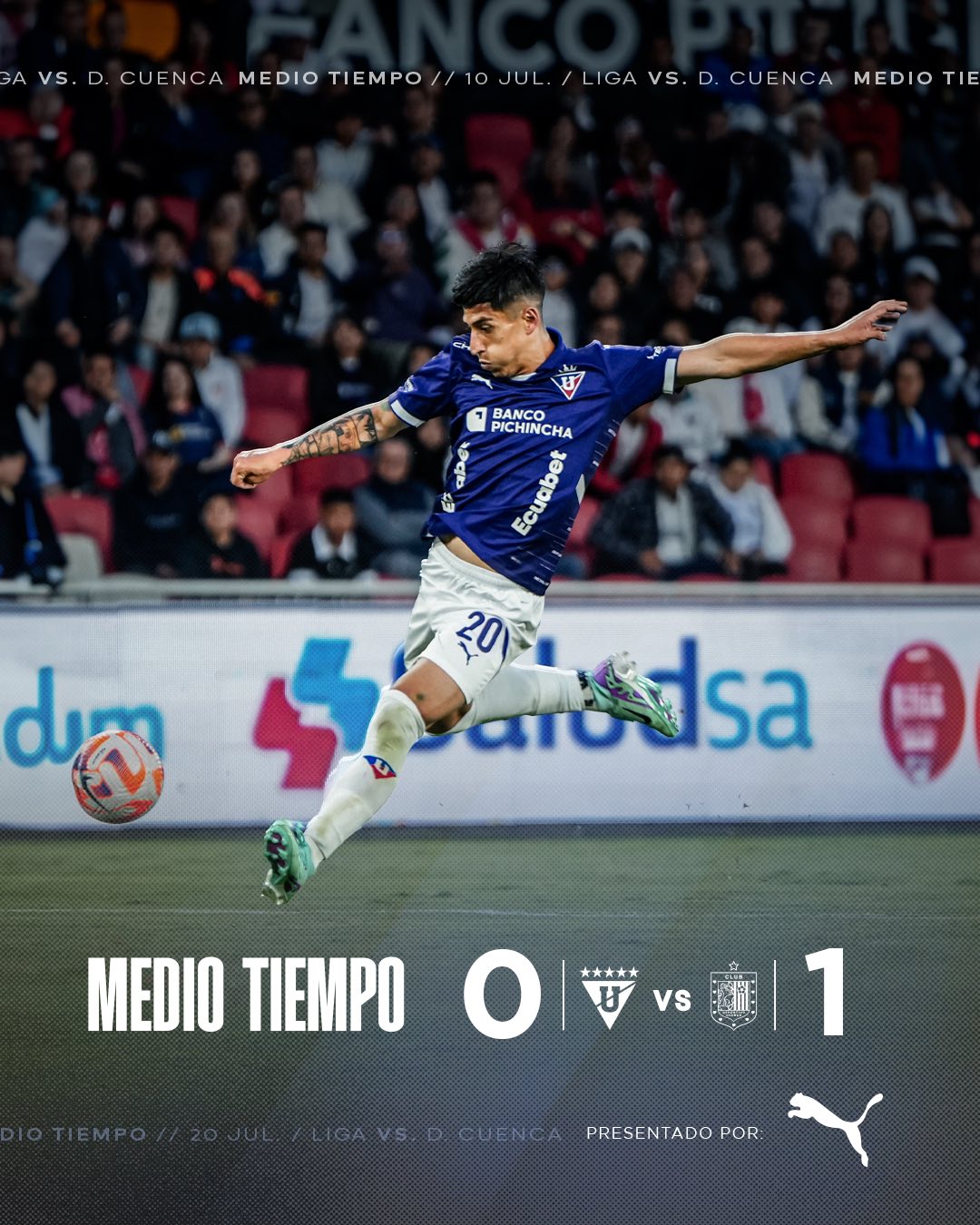 Liga de Quito VS D. Cuenca 21ava. Fecha Liga PRO 2025 Ecuador 3