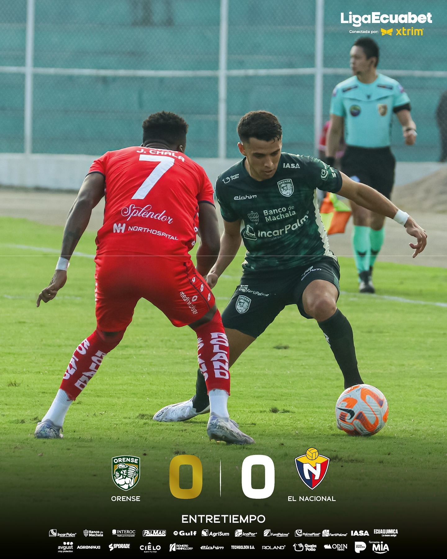 Orense VS El Nacional 21ava. Fecha Liga PRO 2025 Ecuador 2