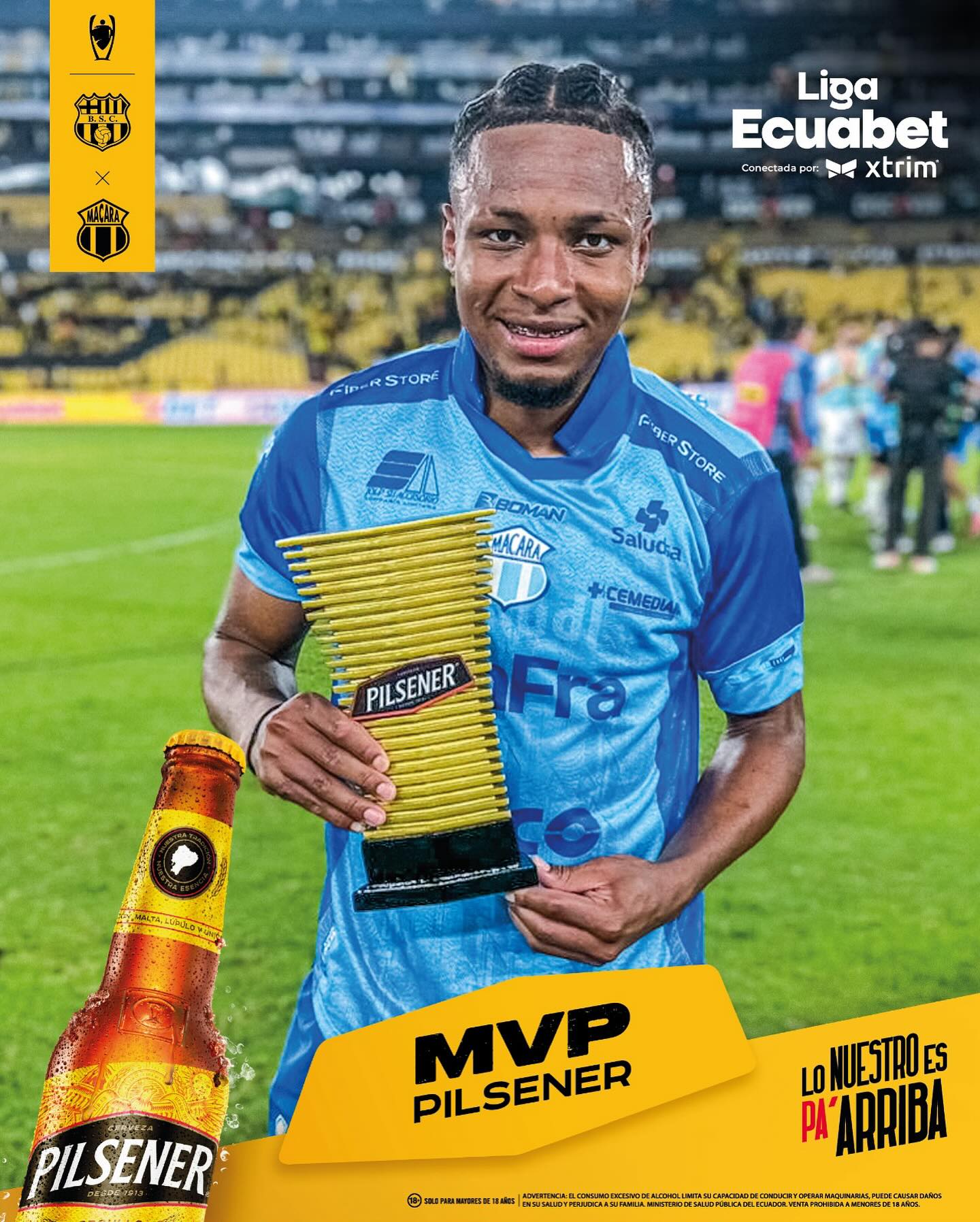 Barcelona VS Macará 25ava. Fecha Liga PRO 2025 El Jugador 1