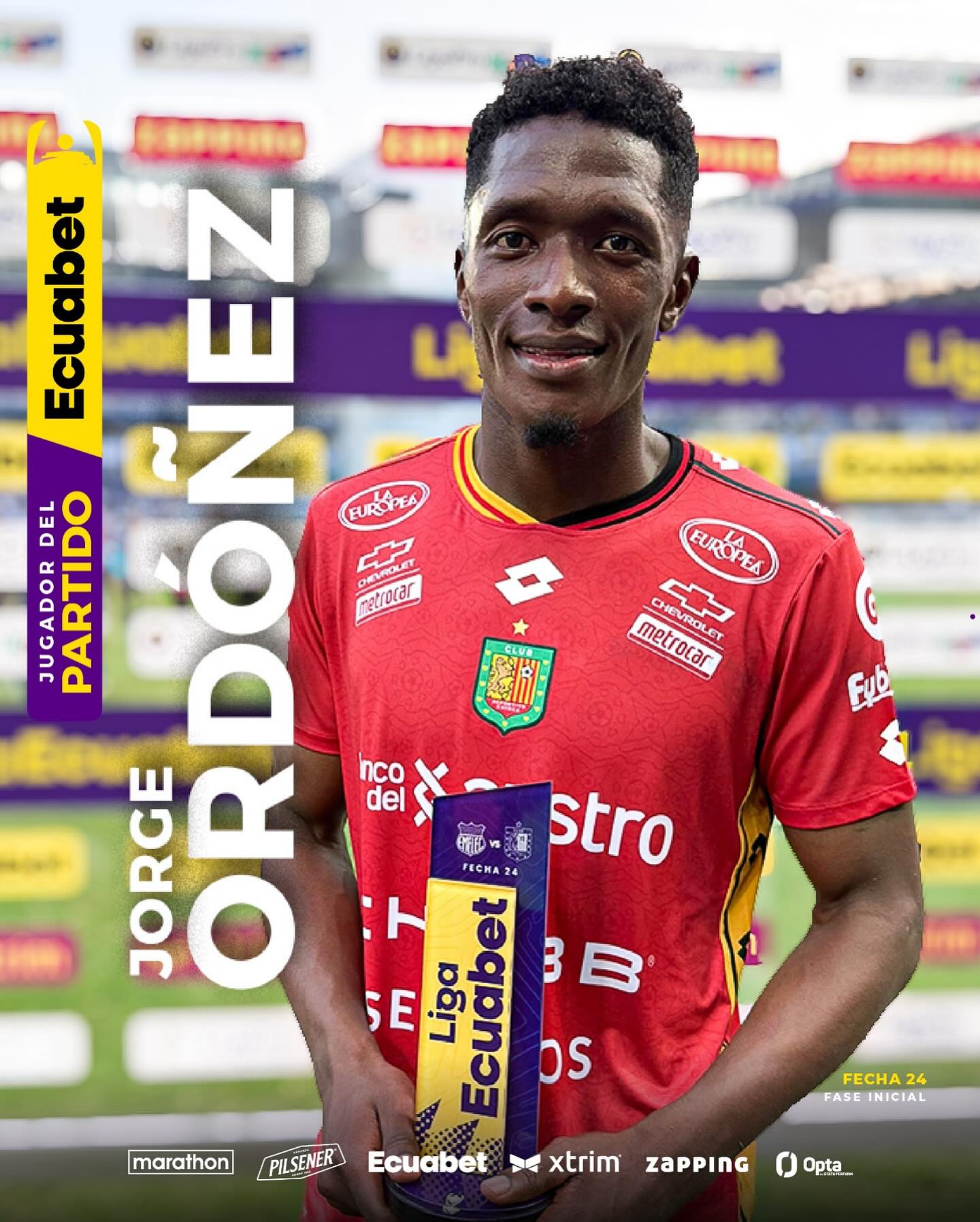 Emelec VS Deportivo Cuenca 23ava. Liga Pro 2025 El Jugador