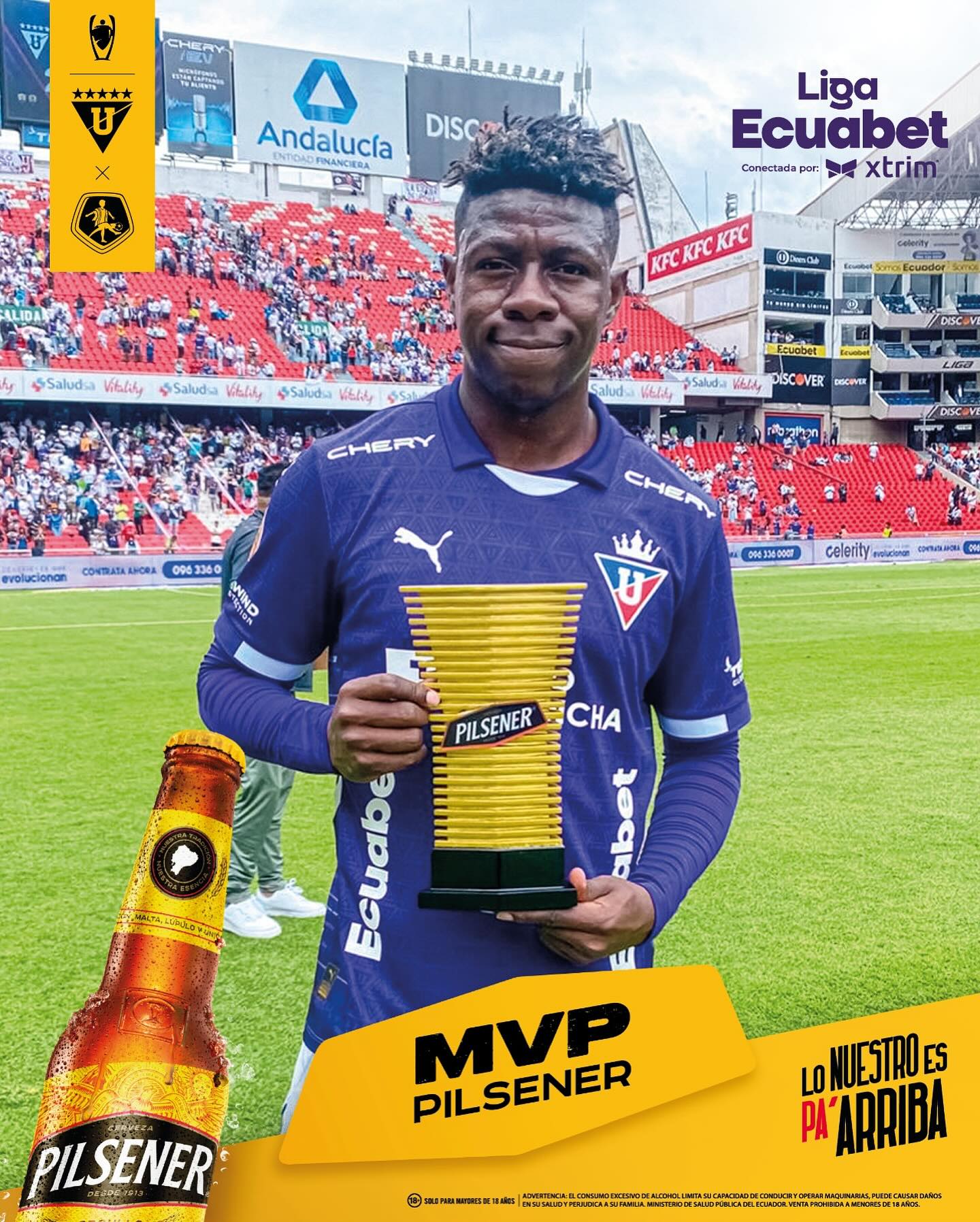 Liga de Quito VS Mushuc Runa 23ava. Fecha Liga PRO 2025 El Jugador 1