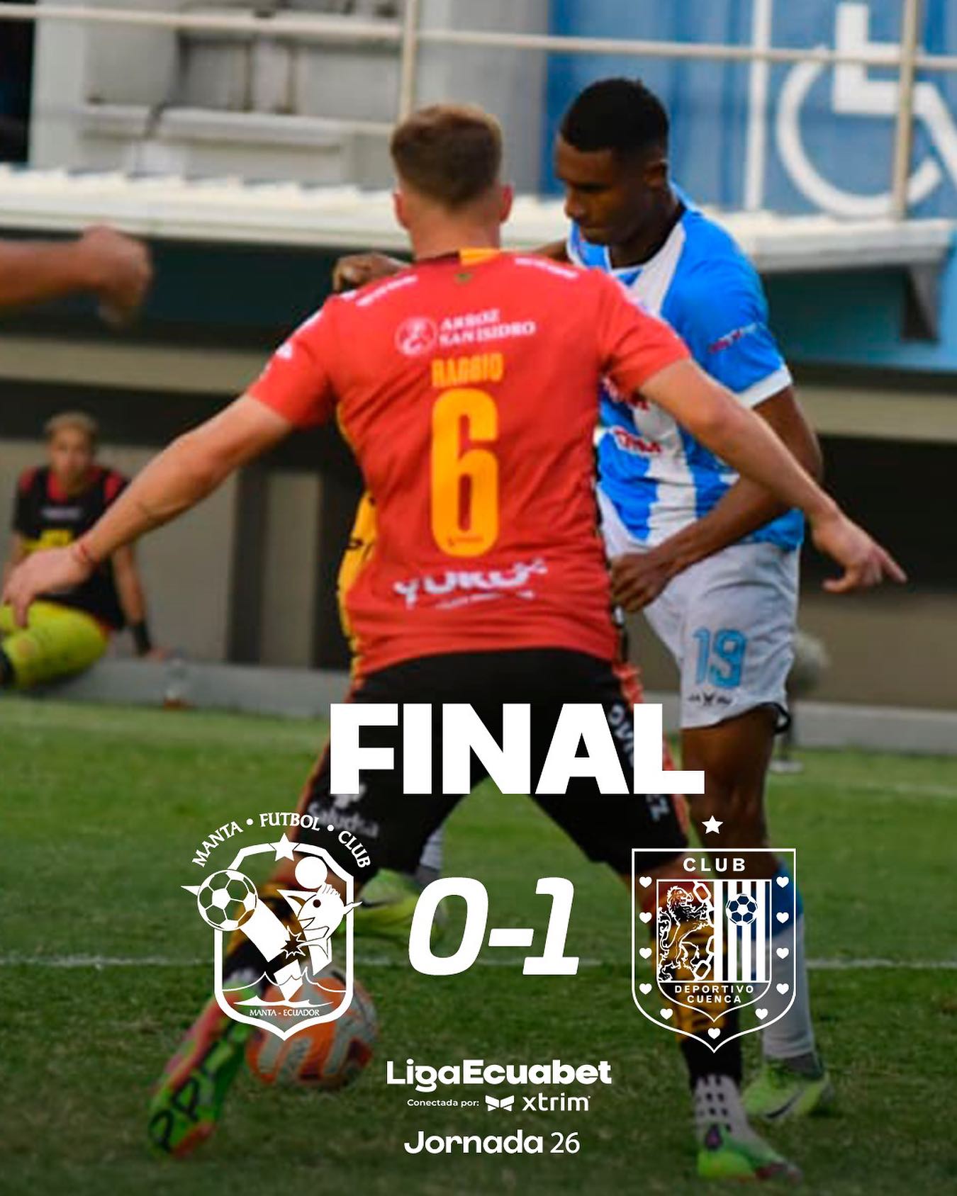 Manta VS D. Cuenca 26ava. Fecha Liga PRO 2025 Ecuador 6