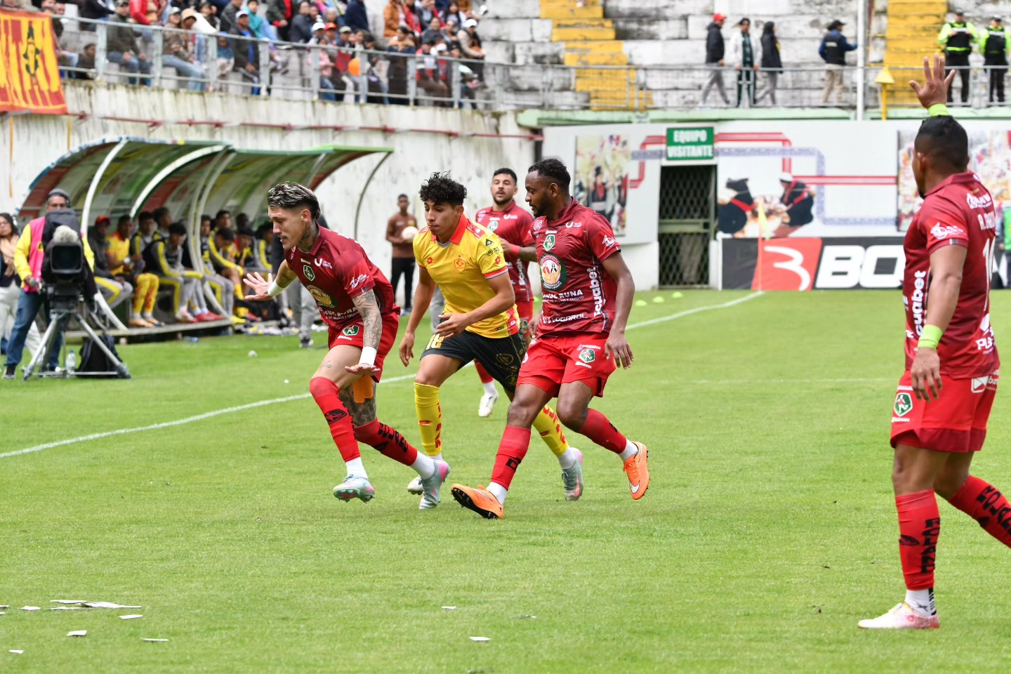 Mushuc Runa VS Aucas 25ava. Fecha Liga PRO 2025 Ecuador 10