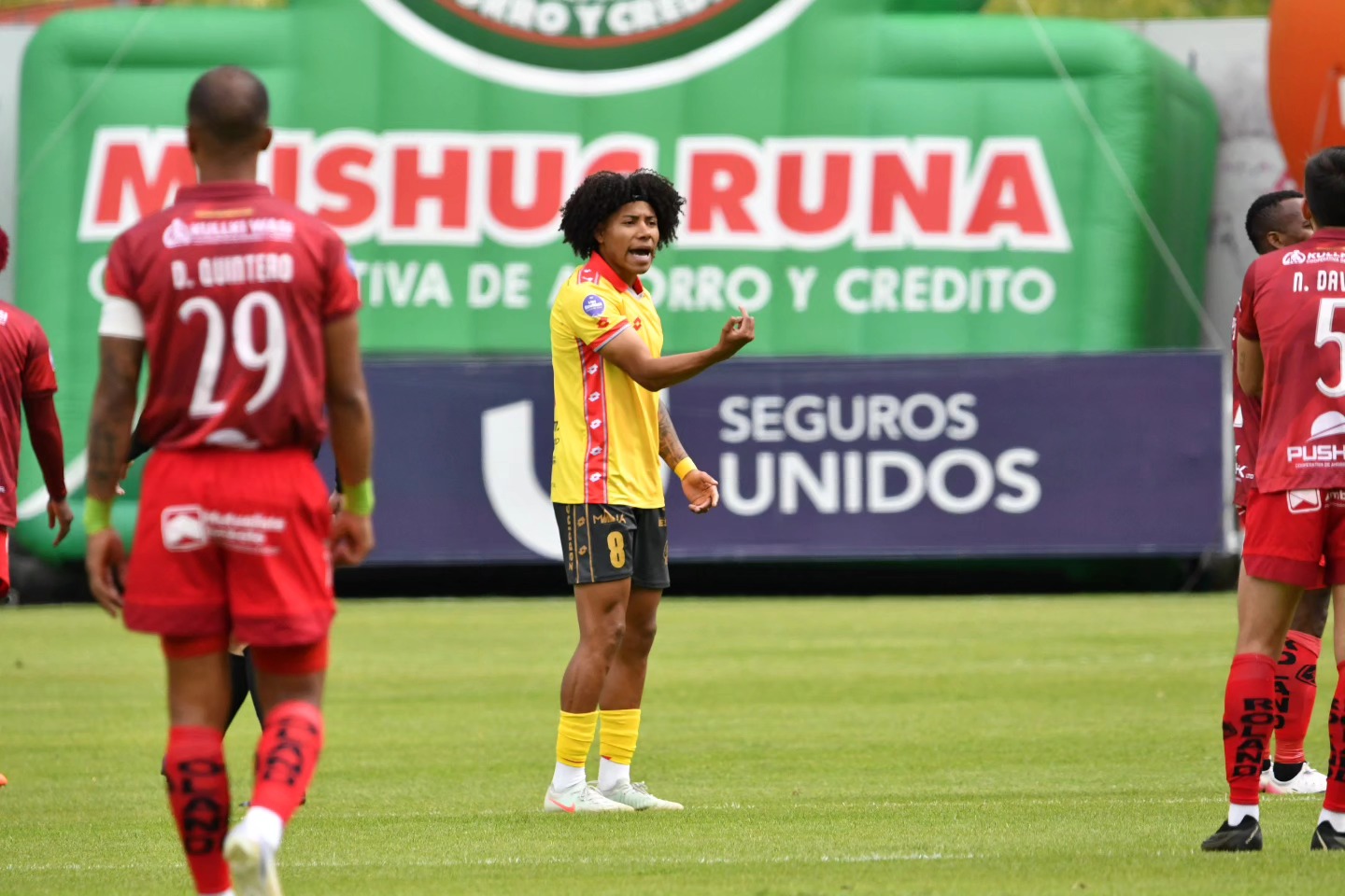 Mushuc Runa VS Aucas 25ava. Fecha Liga PRO 2025 Ecuador 8