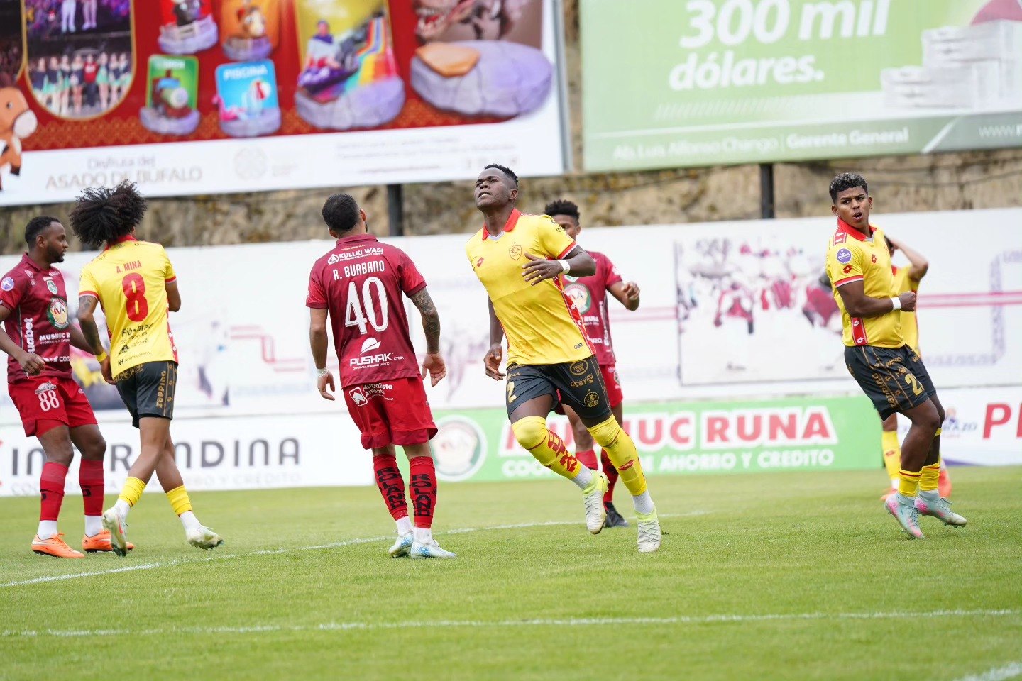 Mushuc Runa VS Aucas 25ava. Fecha Liga PRO 2025 Ecuador 9