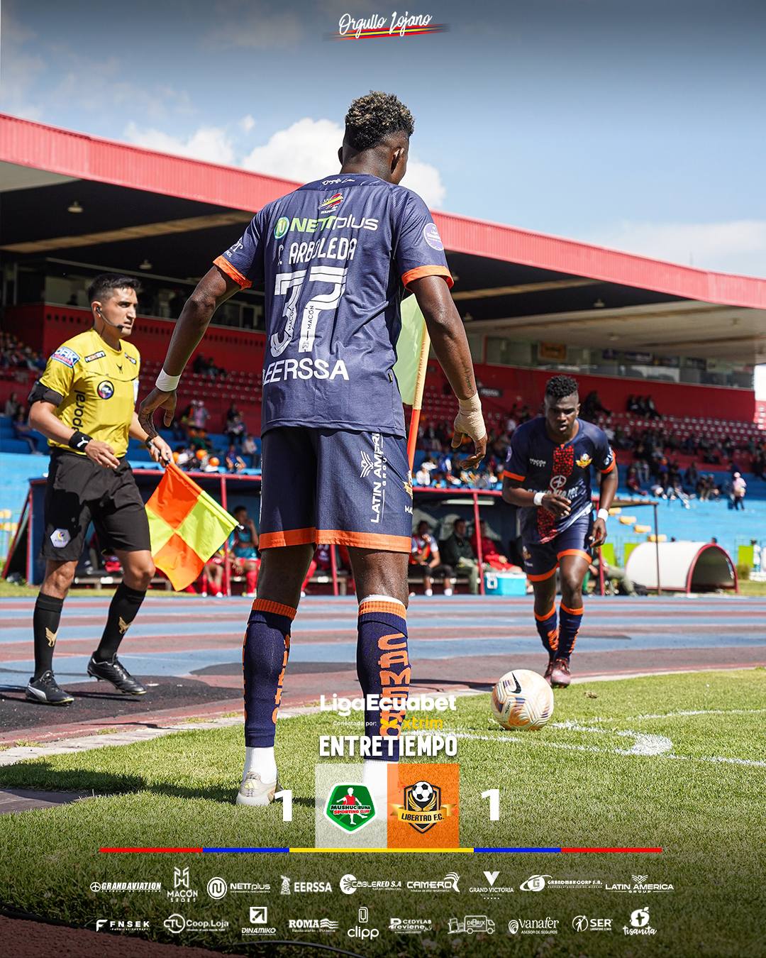 Mushuc Runa VS Libertad 24ava. Fecha Liga PRO 2025 Ecuador 5